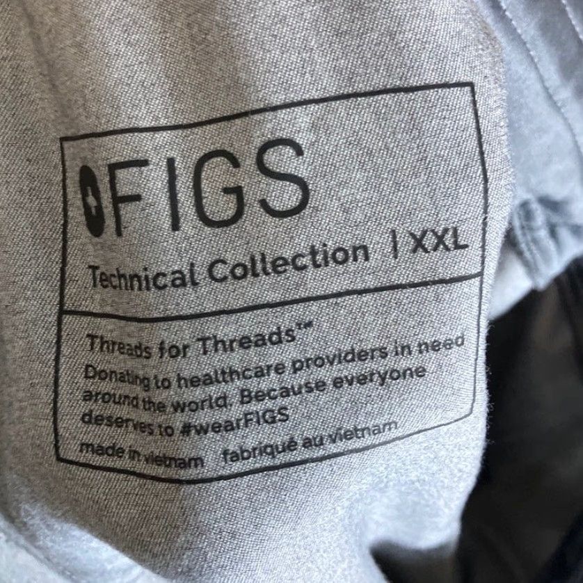 Vintage Figs Womens Pants Gray Zamora Jogger Technical Collection Stretch 2XL Size 40" / US 18 - 5 Thumbnail