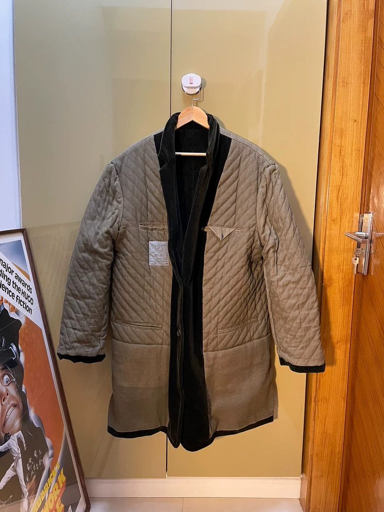 Yohji Yamamoto Yohji Yamamoto 92AW Show Green Brown Corduroy Coat 2501-Nex Size US M / EU 48-50 / 2 - 4 Thumbnail