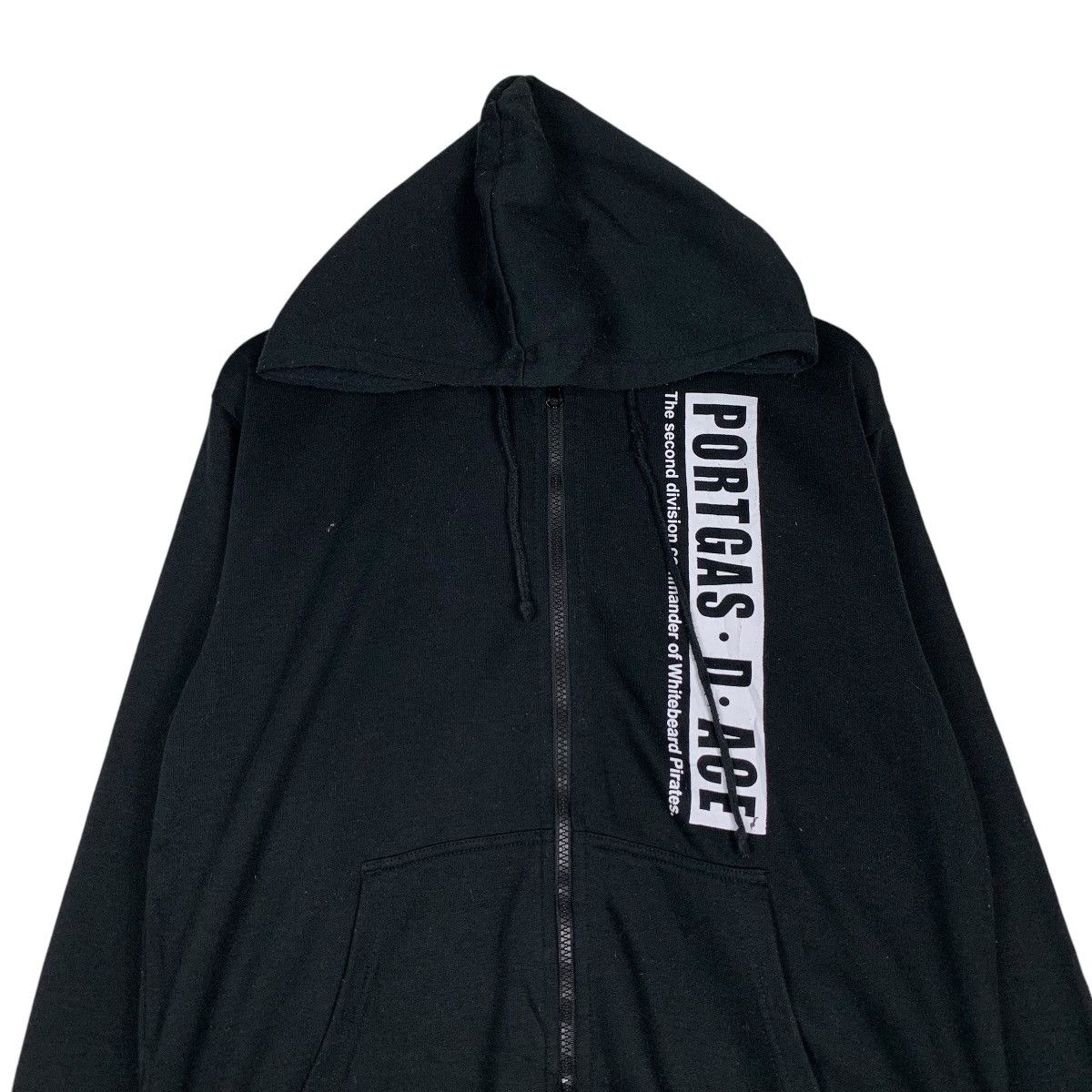 Anime ONE PIECE Portgas D Ace Graphics Zipper Hoodies #1367-C62 Size US L / EU 52-54 / 3 - 5 Thumbnail