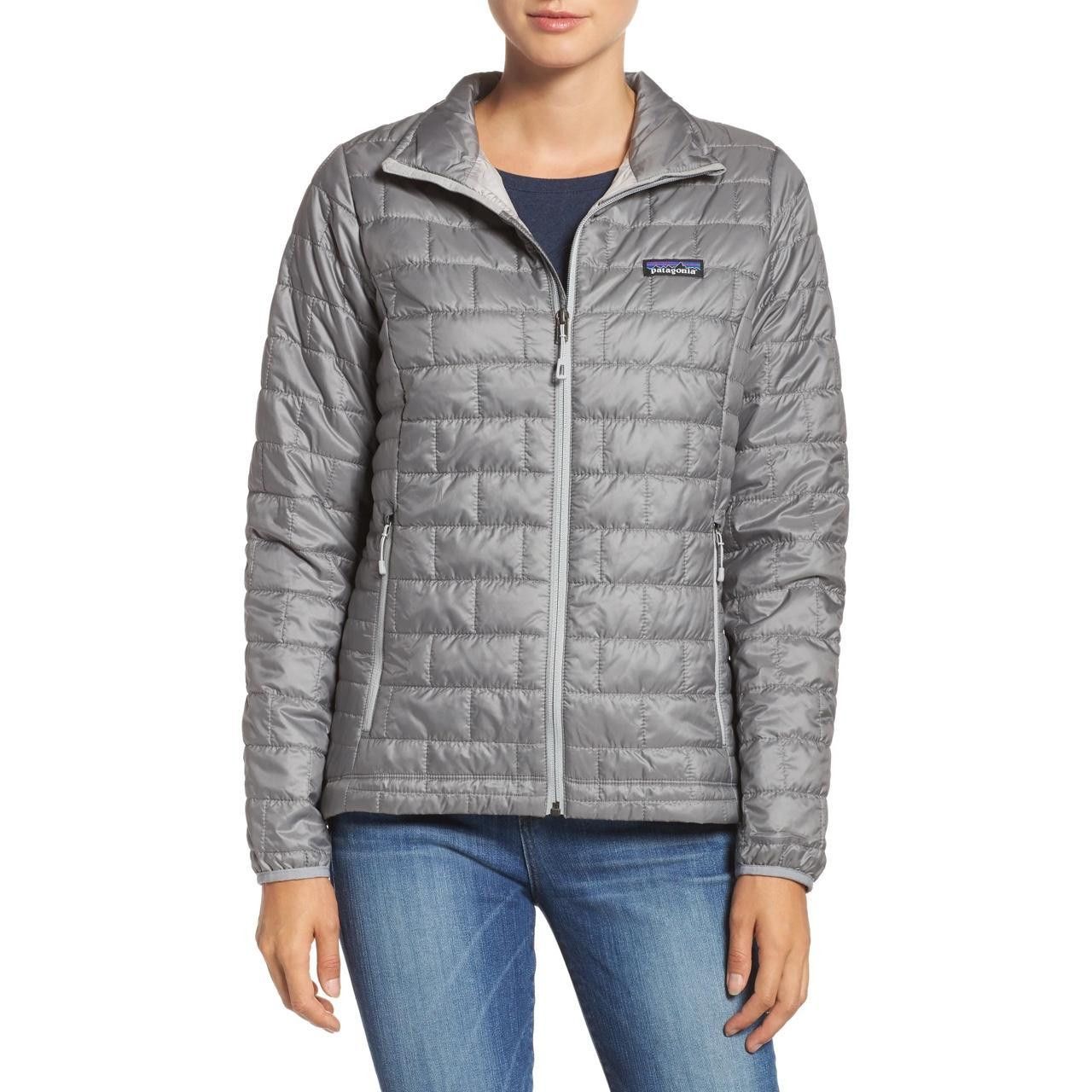 Patagonia Patagonia Nano Puff Grey Zip Up Jacket Women’s Large Size L / US 10 / IT 46 - 2 Thumbnail