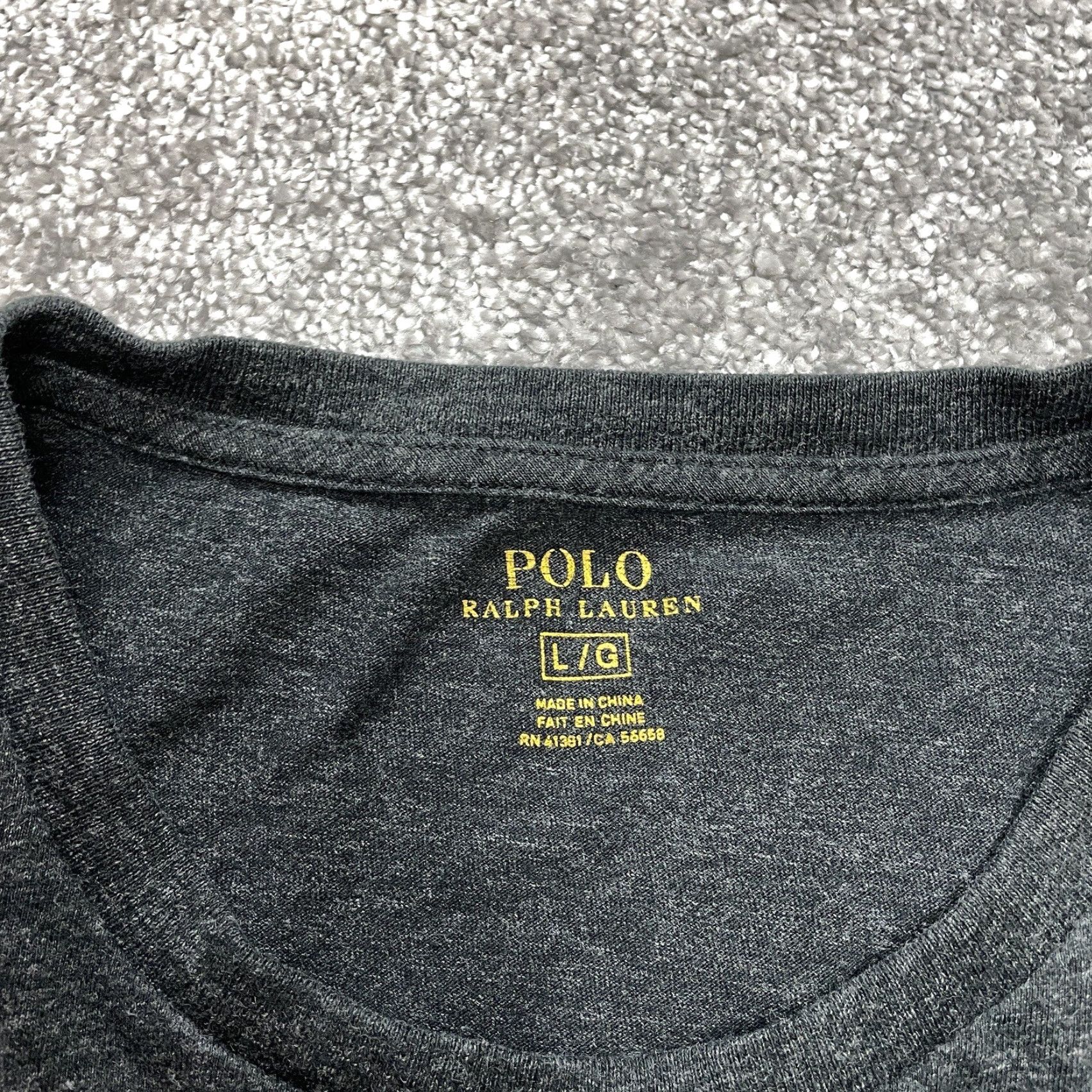 Polo Ralph Lauren Polo Ralph Lauren Long Sleeve Shirt L Gray Logo Crew Neck Polo Ralph Lauren Shirt L Gray Logo Crew Neck Mens Size US L / EU 52-54 / 3 - 2 Thumbnail