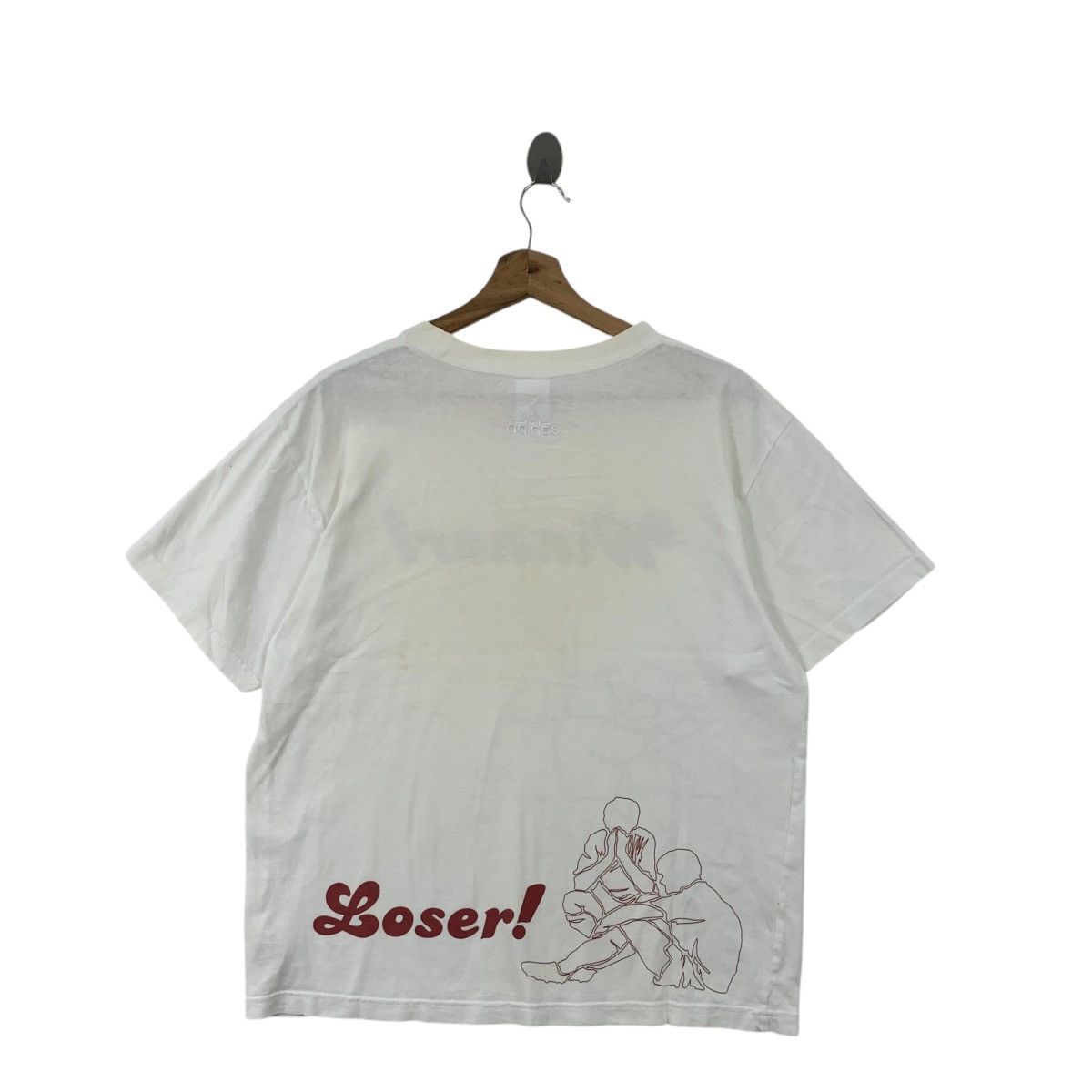 Adidas Vintage ADIDAS ORIGINALS WINNER Loser Football Tee Shirt Size US M / EU 48-50 / 2 - 4 Thumbnail