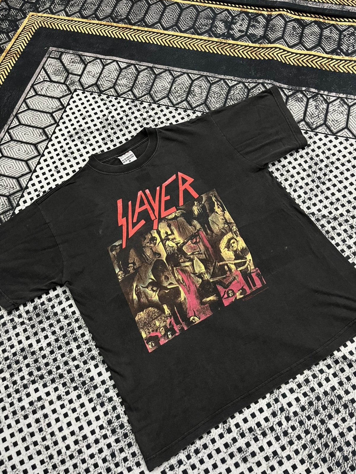 Slayer 💥Sunfade Y2K FAST SALES OFFER ME SLAYER Reign In Blood Size US M / EU 48-50 / 2 - 1 Thumbnail