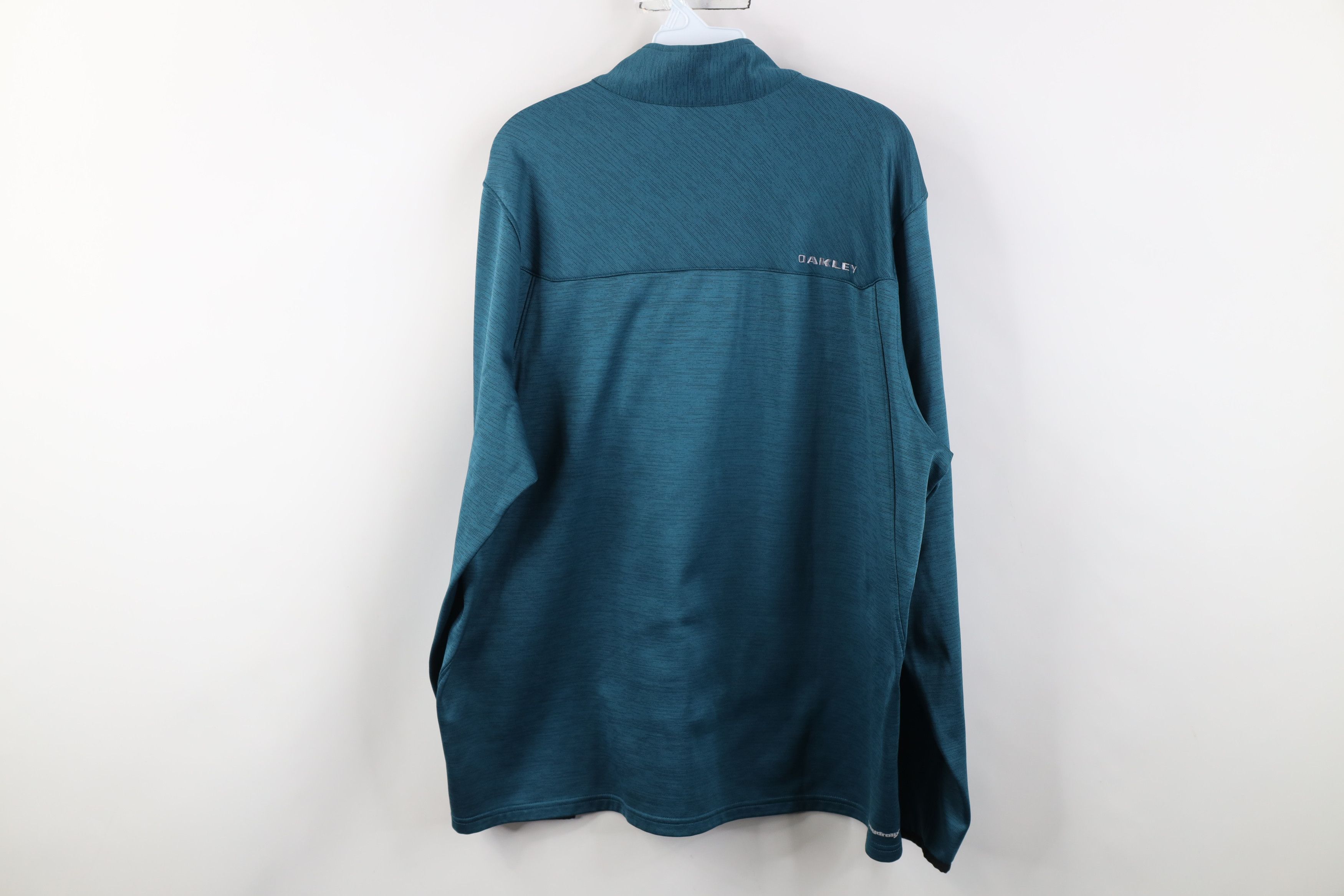 Oakley Vintage Y2K Oakley 1/4 Half Zip Pullover Brushed Sweater Size US XL / EU 56 / 4 - 12 Thumbnail