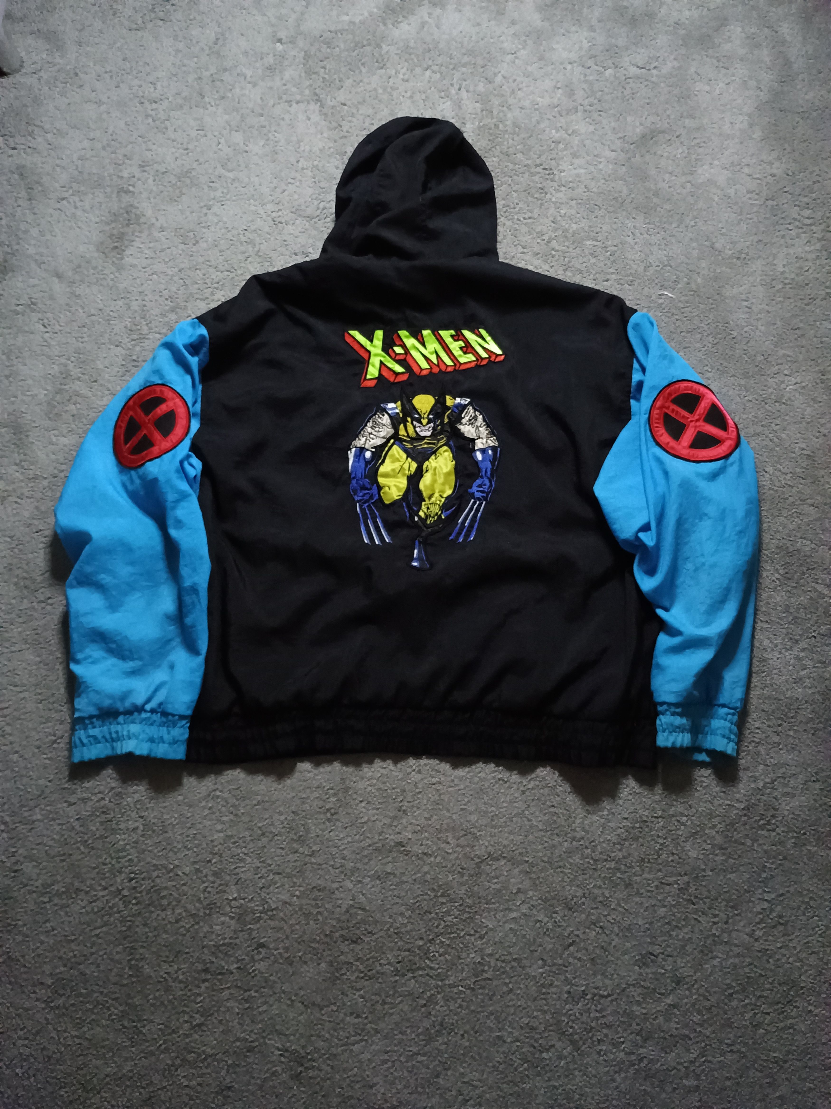 Marvel Comics × Vintage Marvel Comics Windbreaker Jump Sportswear Wolverine X-Men Size US XXL / EU 58 / 5 - 1 Thumbnail