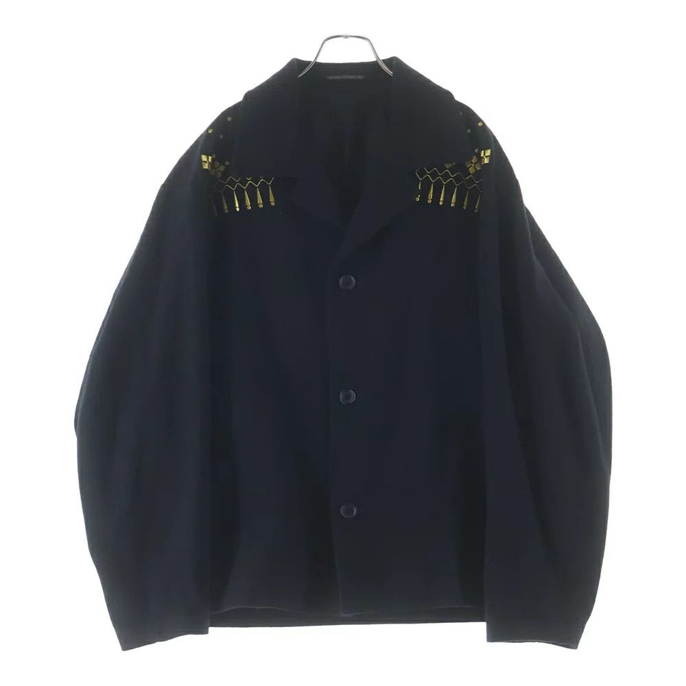 Yohji Yamamoto POUR HOMME 92AW vintage archive gold jacket HE-J61-537 Size US S / EU 44-46 / 1 - 2 Thumbnail
