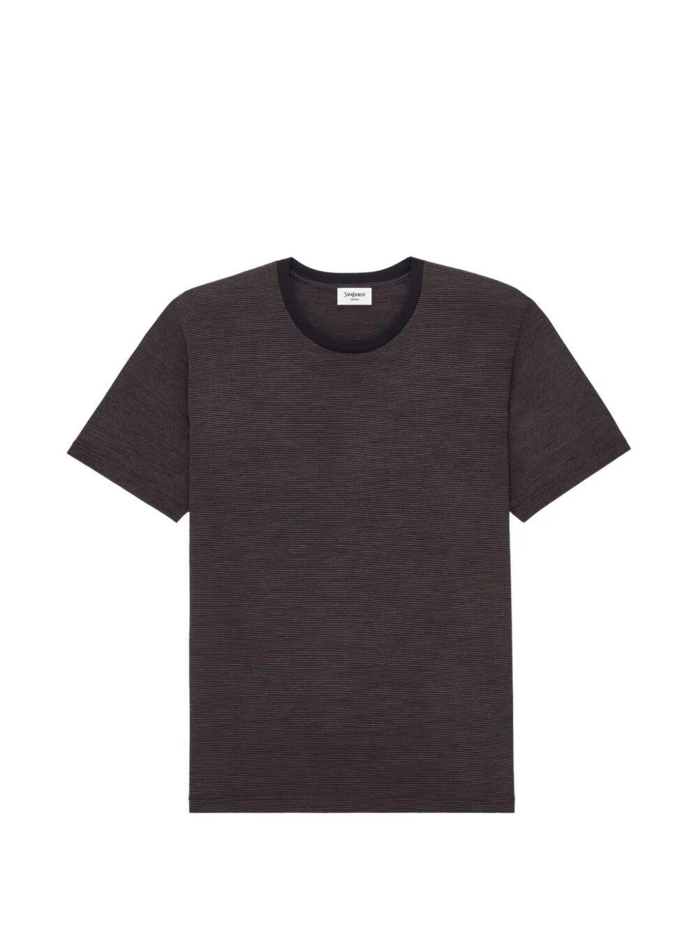 Saint Laurent Paris Crew-Neck T-Shirt Size US S / EU 44-46 / 1 - 1 Thumbnail