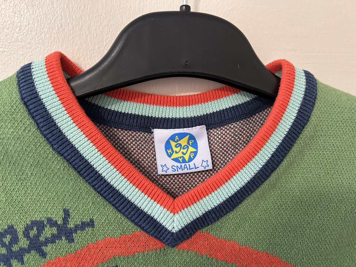 Happy99 Happy99 Charged Knit Sweater Vest Size US S / EU 44-46 / 1 - 5 Thumbnail