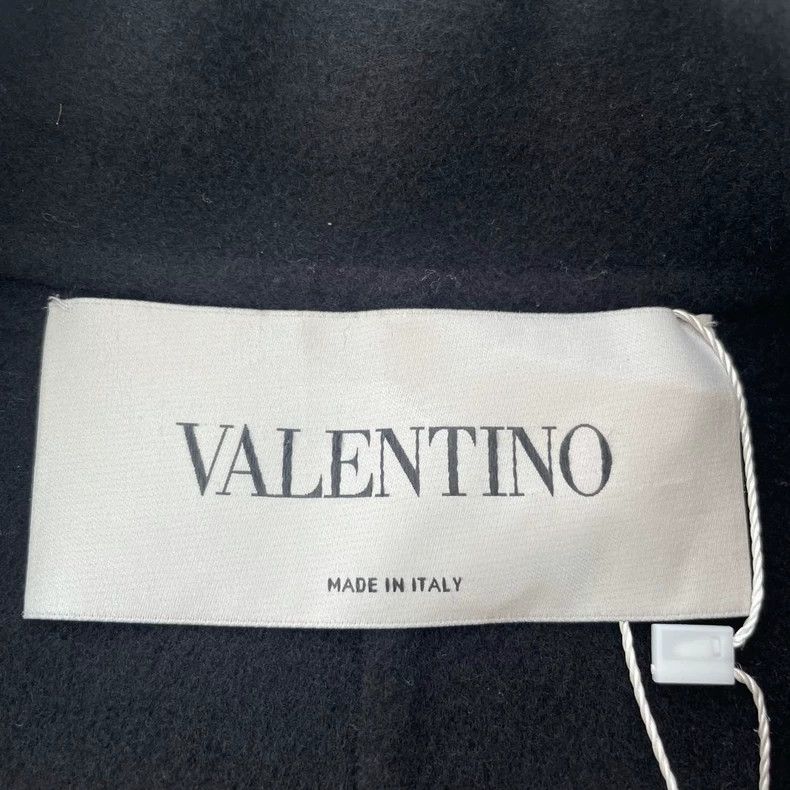 Valentino Valentino Black sheep wool coat Size XXS / US 00 / IT 34 - 7 Thumbnail