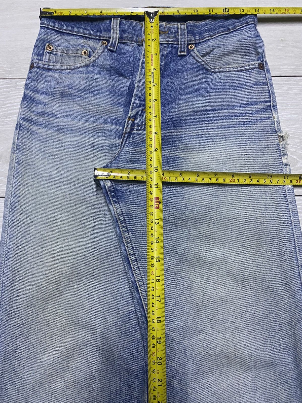 Levi's Vintage Levis 510 90s Faded Wash Tappered Leg Jeans Size US 28 / EU 44 - 14 Thumbnail