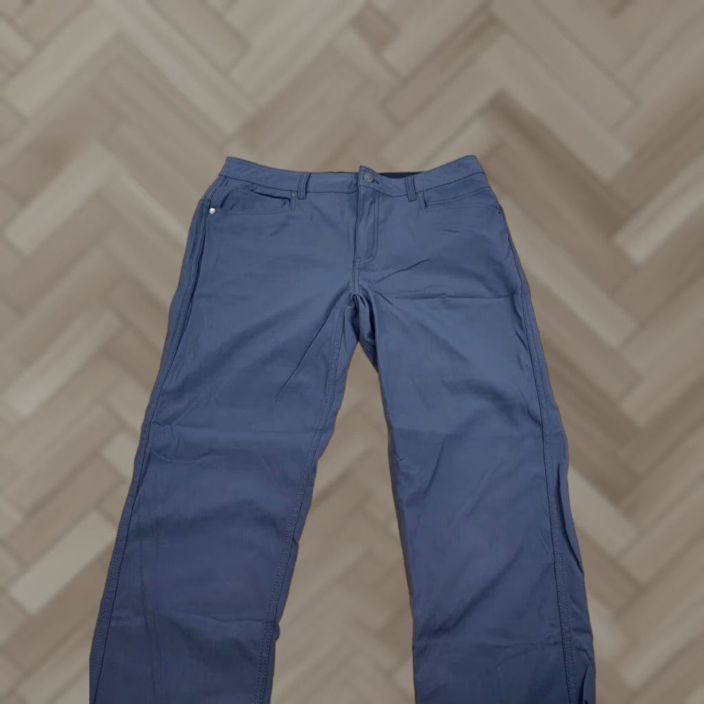 Vintage Western Rise Mens Pants Chino Casual Stretch 34x30 Gray 10172 Regular Inseam 30 Size US 34 / EU 50 - 1 Thumbnail