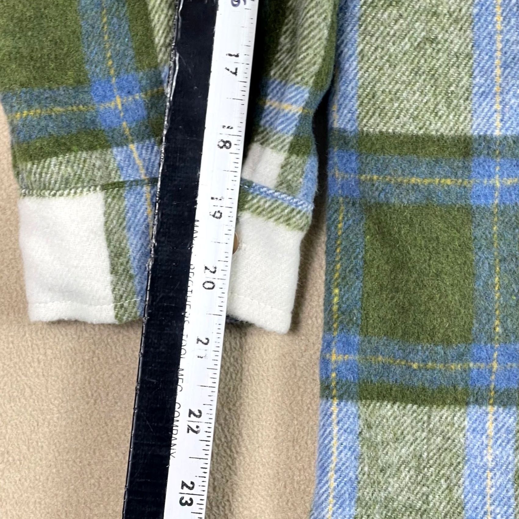 Vintage 12Th Tribe X The Salty Blonde Women's M Flannel Shirt Jacket Chest Pocket Green Size M / US 6-8 / IT 42-44 - 5 Thumbnail