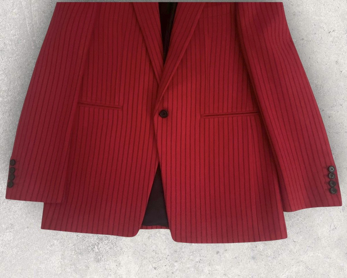 Saint Laurent Wool Pinstripe Blazer