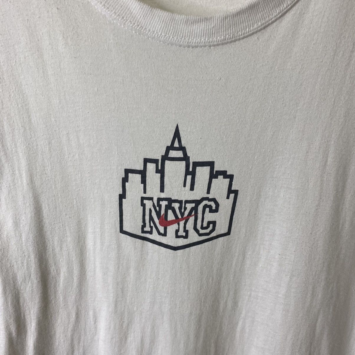 Nike Vintage 2000s Nike Golf NYC Center Swoosh T Shirt Size US M / EU 48-50 / 2 - 2 Thumbnail