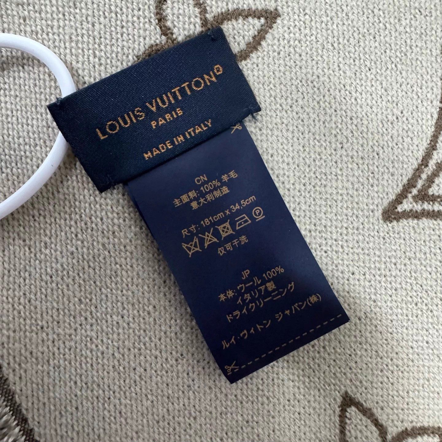 Louis Vuitton LV New Double Sided Monogram Wool Scarf Mint Size ONE SIZE - 5 Thumbnail