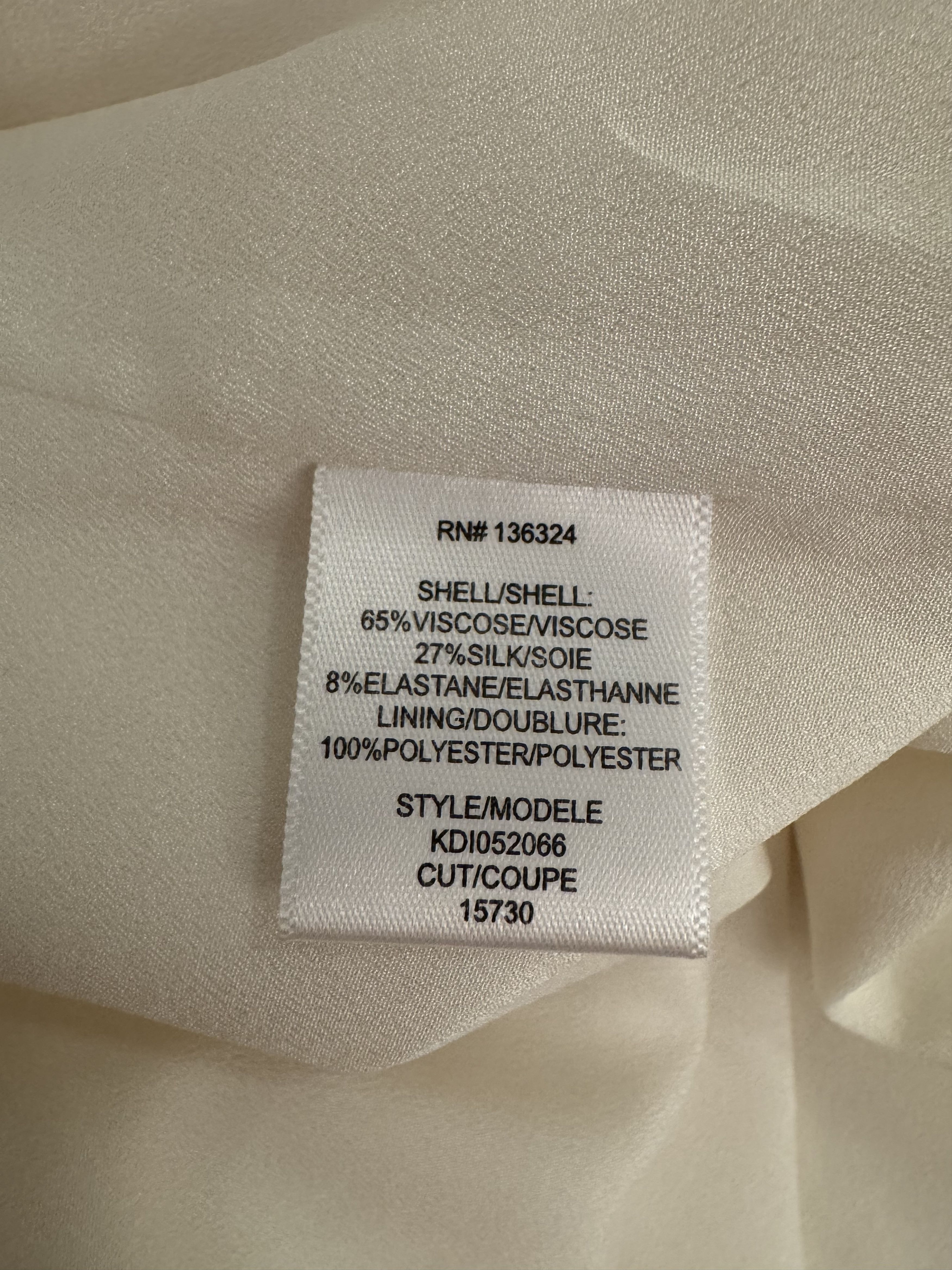 Halston Heritage Halston Heritage Silk Blend Dress Size XS / US 0-2 / IT 36-38 - 6 Thumbnail