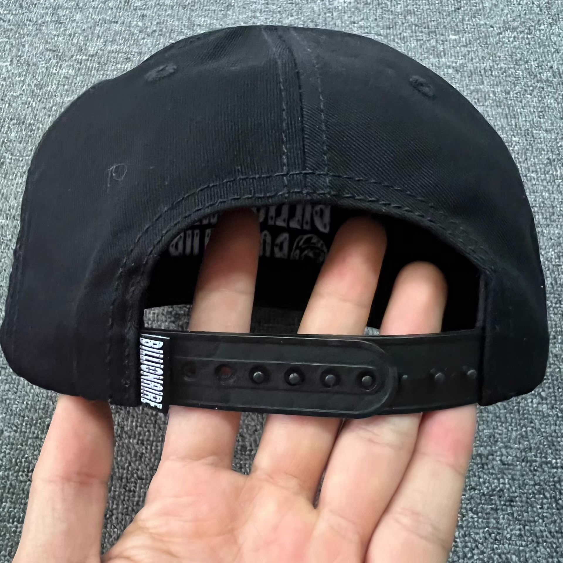 Billionaire Boys Club BBC Classic Embroidered Logo Flat Brim Baseball Cap Q7 Size ONE SIZE - 5 Thumbnail