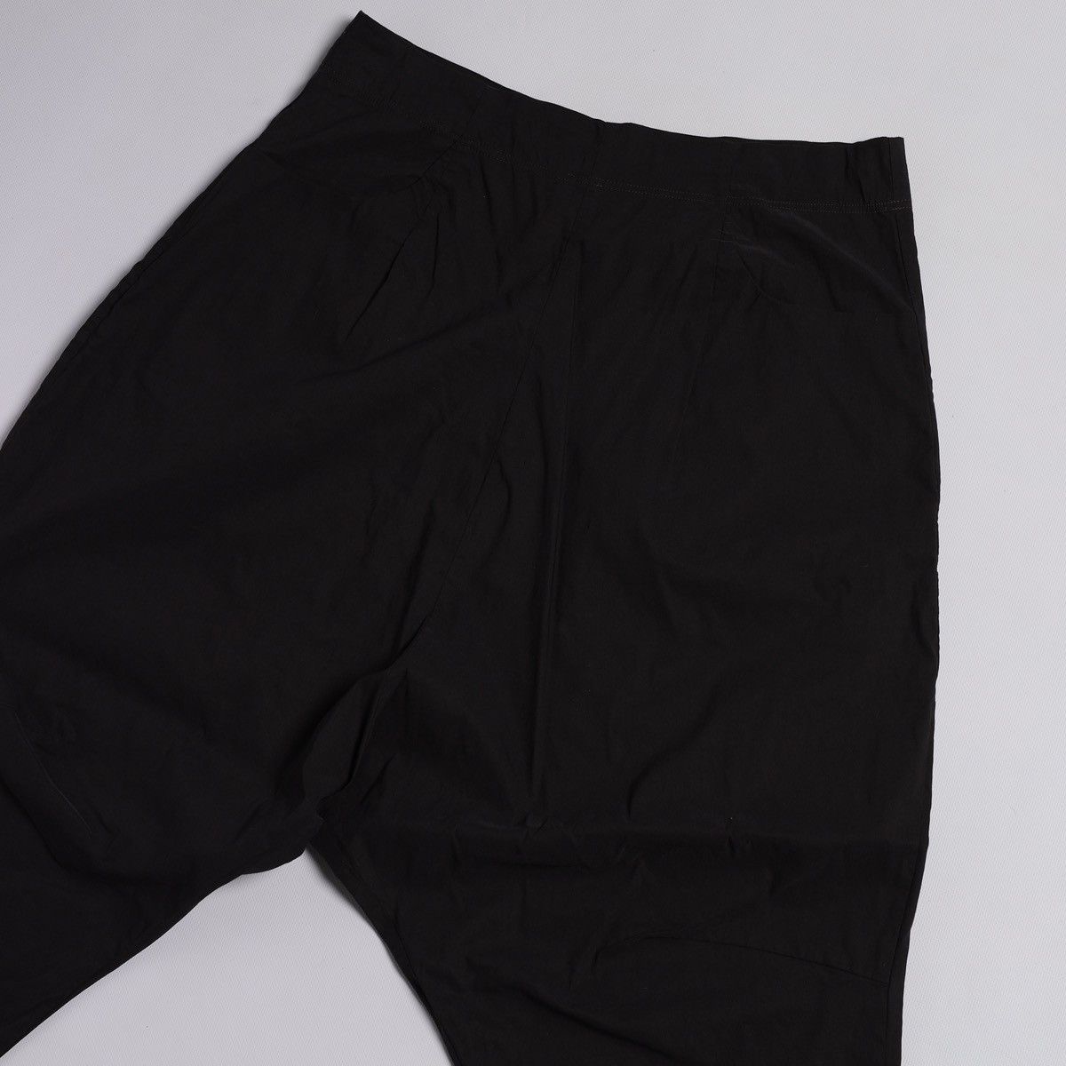 Rundholz Rundholz Black Label Dark Navy Linen Cotton Nylon Wide Pants Size 28" / US 6 / IT 42 - 10 Thumbnail