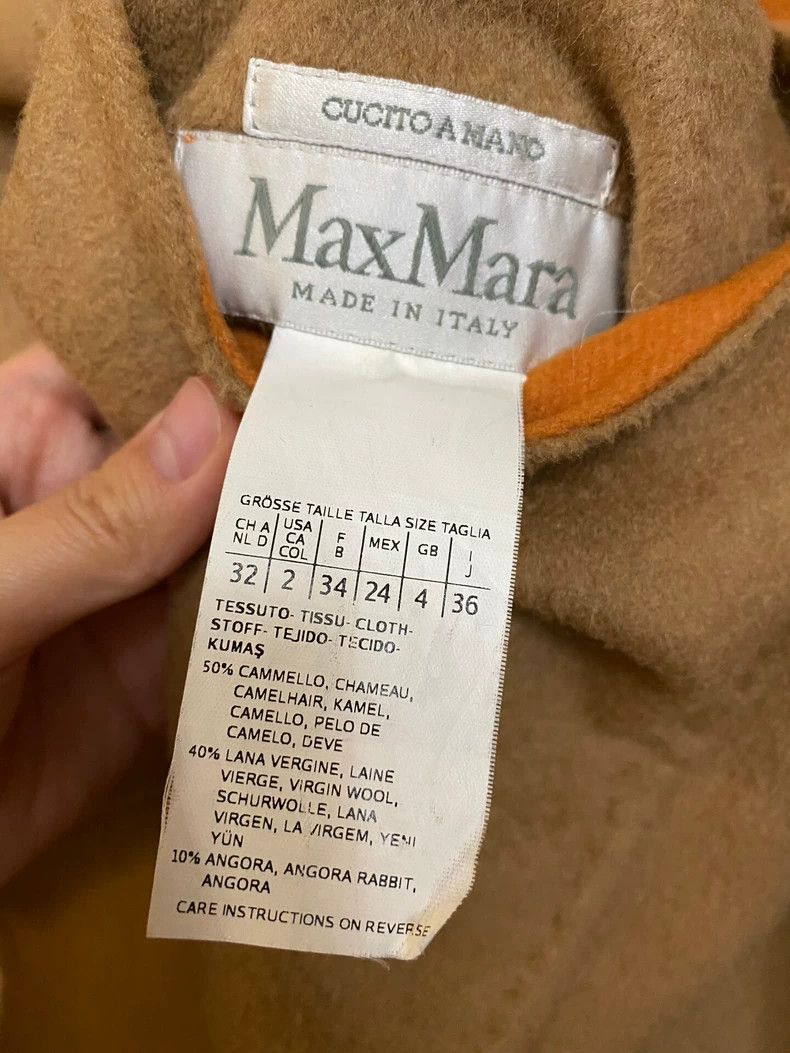 Max Mara Max Mara Double-faced cashmere coat Size S / US 4 / IT 40 - 2 Thumbnail