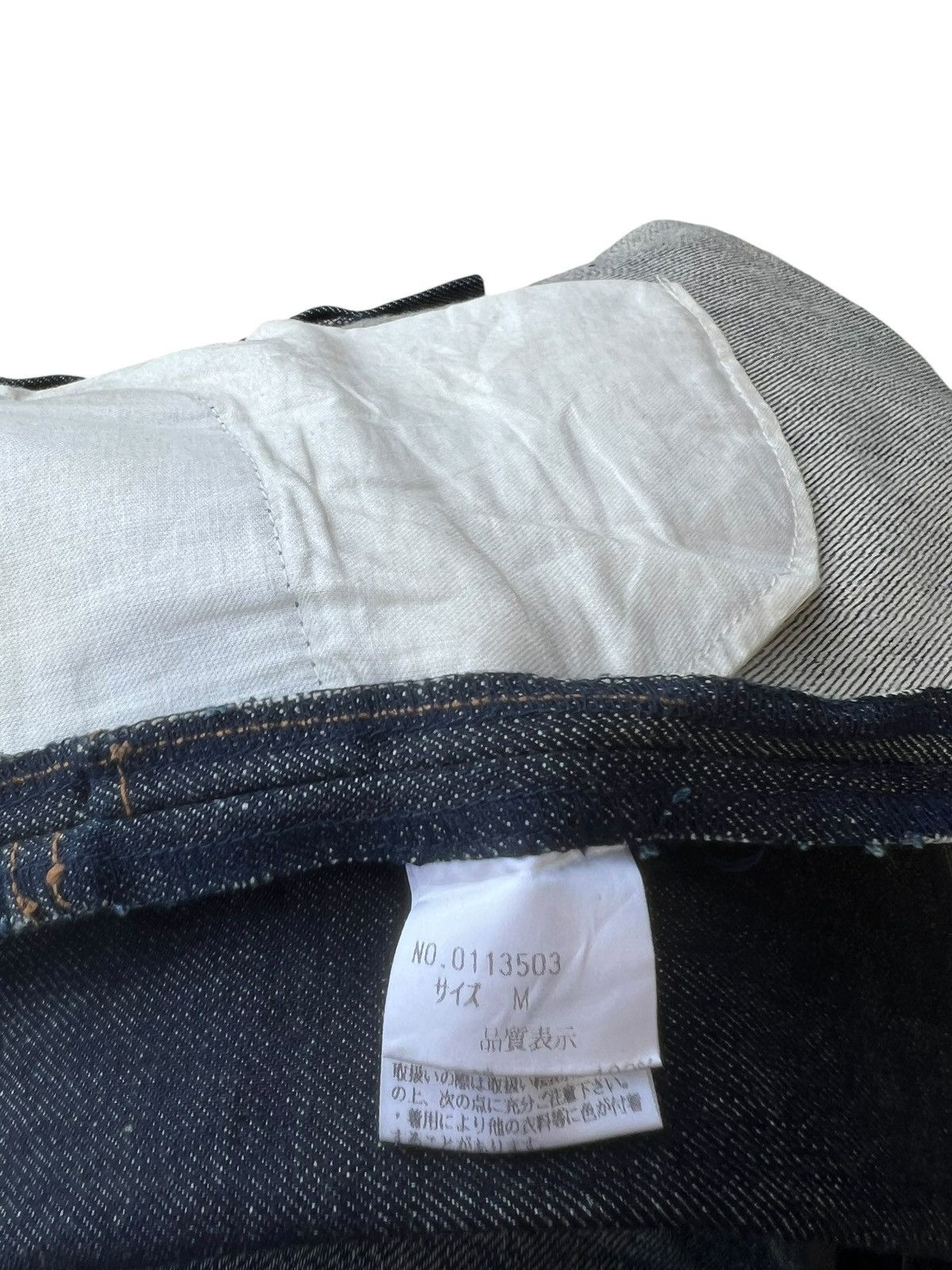 Vintage CLUTCH Japan Folded Leg Redline Selvedge Denim Size US 30 / EU 46 - 23 Thumbnail