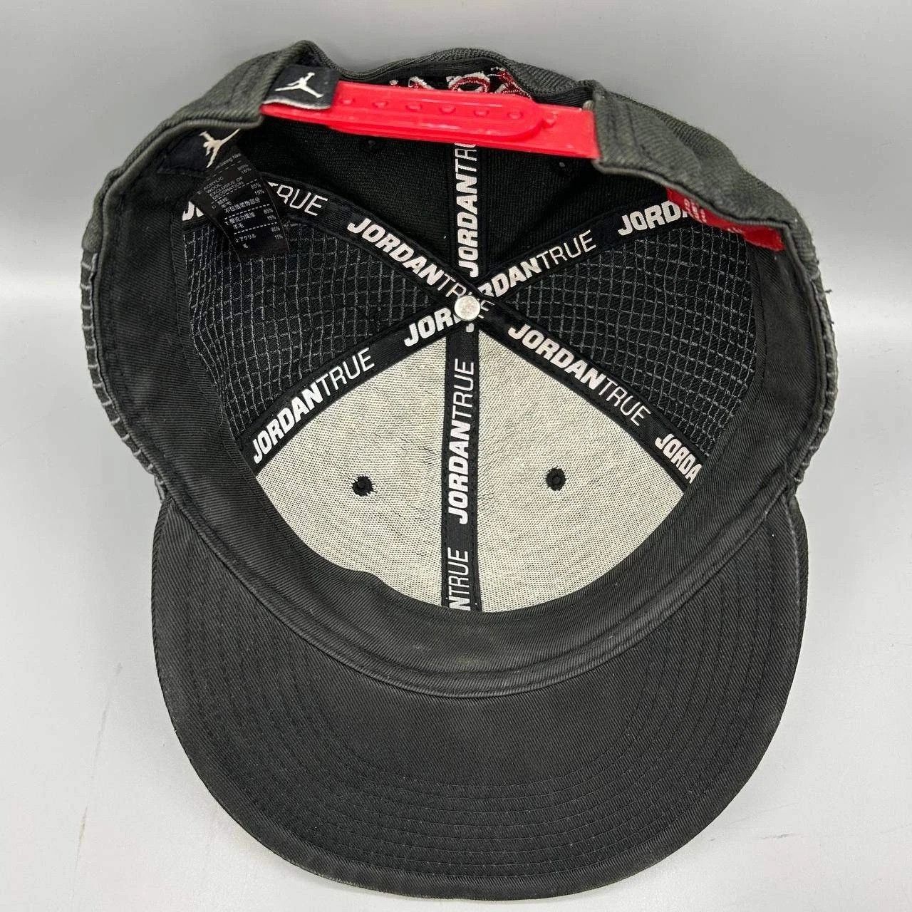 Jordan Brand Air Jordan Flight Hat Men Black Red Embroidered Snap Back Size ONE SIZE - 2 Thumbnail