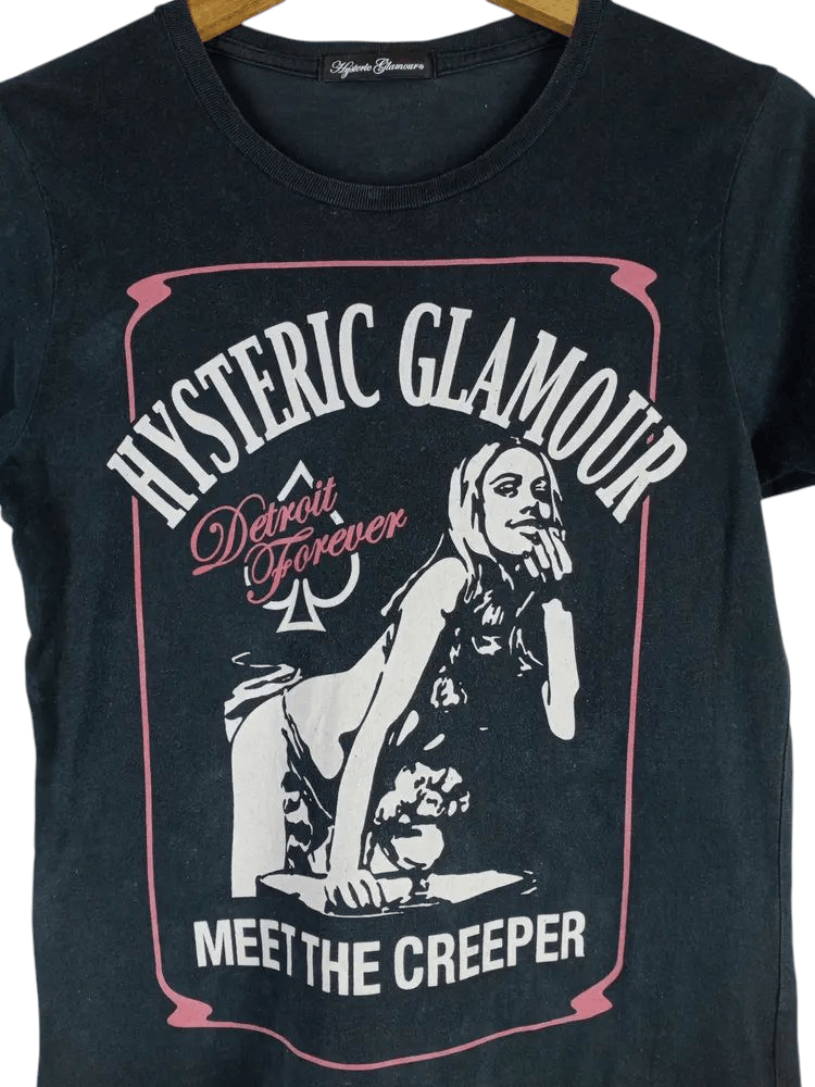 Hysteric Glamour Rare Vintage Hysteric Glamour Detroit Forever T-shirt Size US XS / EU 42 / 0 - 4 Thumbnail