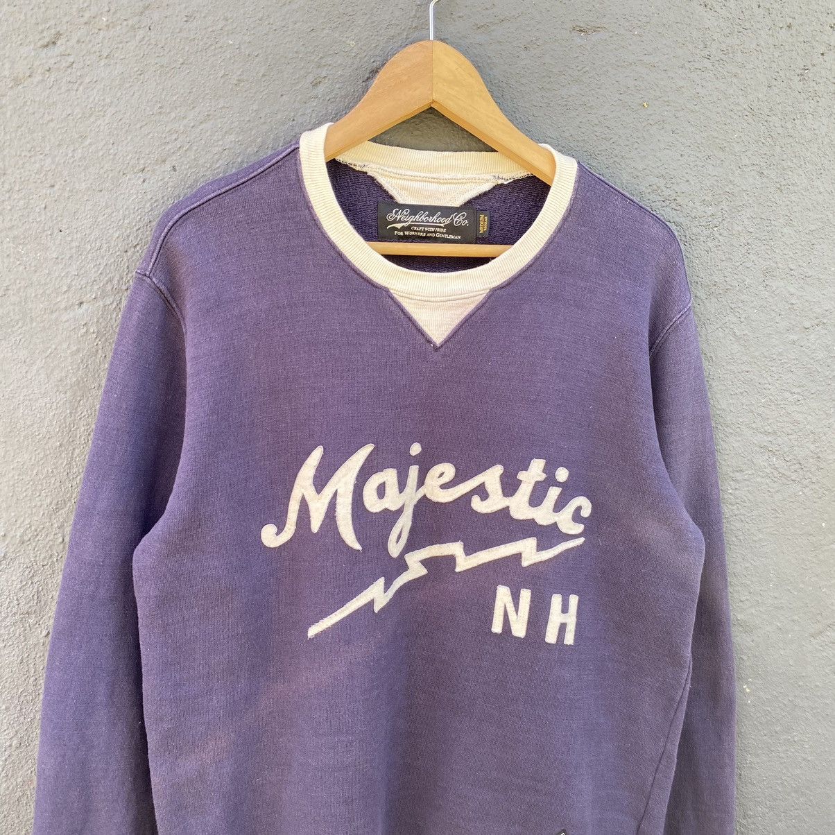 Neighborhood Sun Faded Neighbourhood Majestic Crewneck Sweatshirt Size US M / EU 48-50 / 2 - 2 Thumbnail