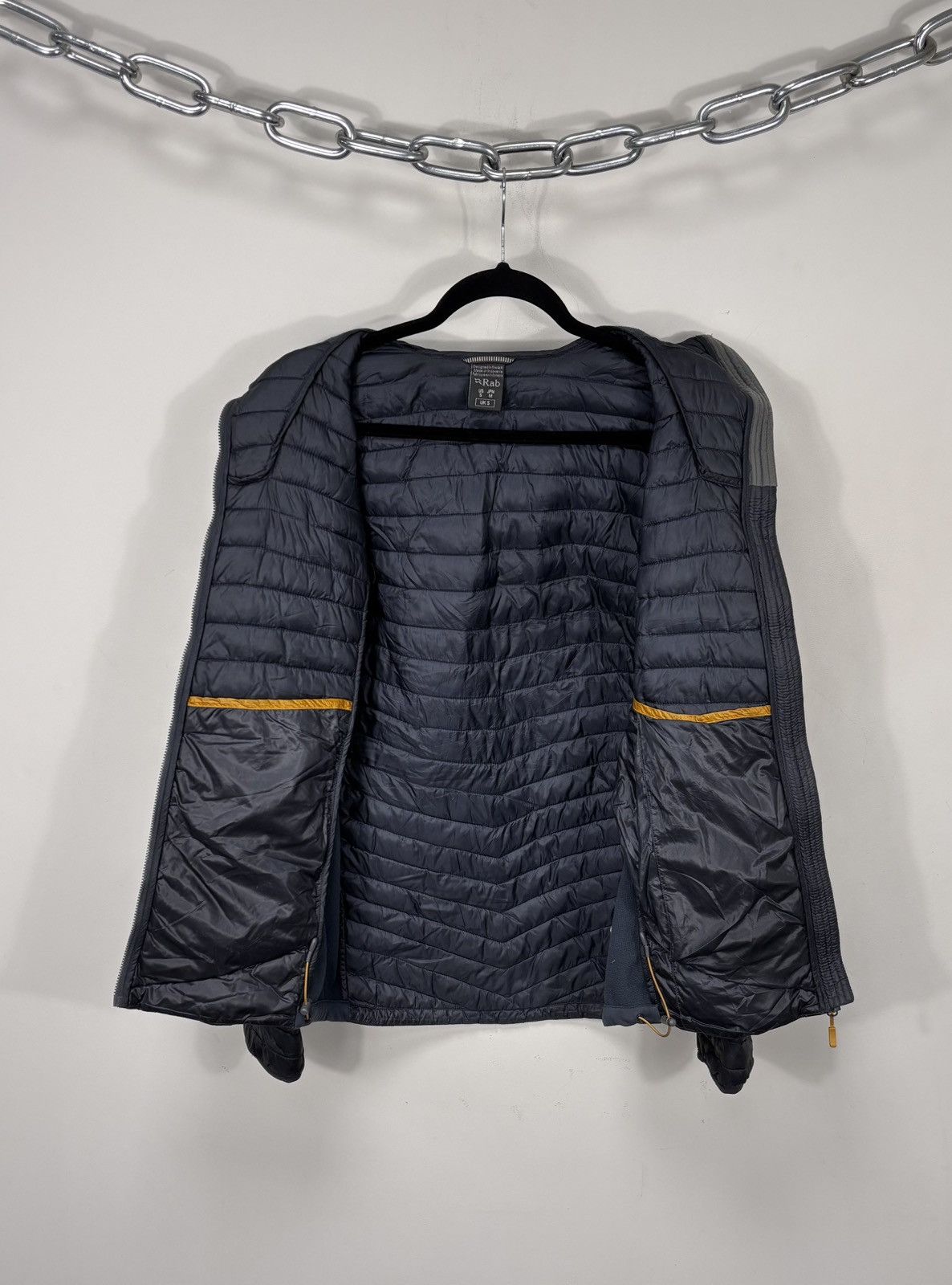 Rab Rab Cirrus Flex Hoody Puffer Jacket Men’s Grey Lightweight Size US S / EU 44-46 / 1 - 3 Thumbnail