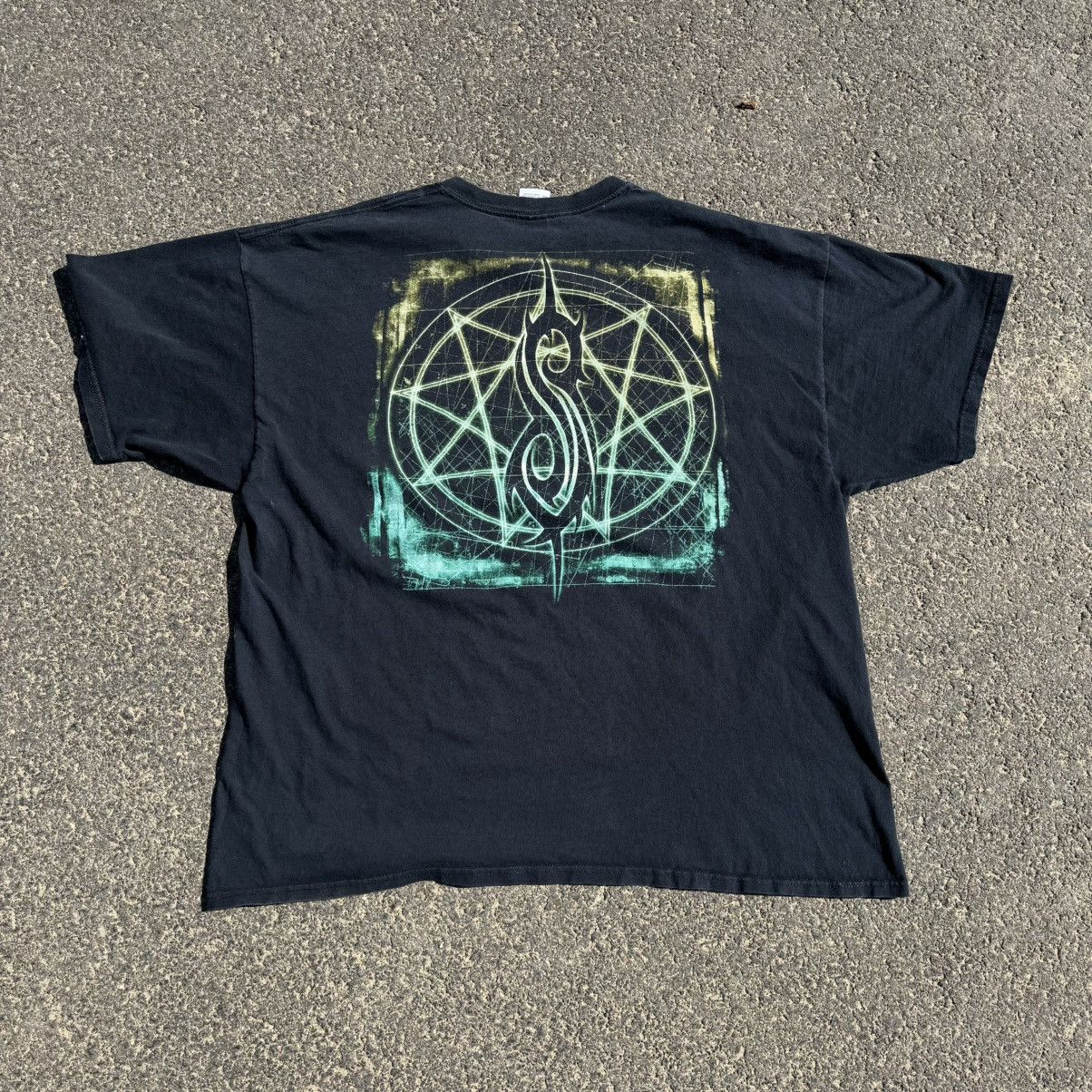 Slipknot Vintage Slipknot lOWA 00s Band Tee Oversized AOP Black Metal Size US XXL / EU 58 / 5 - 12 Thumbnail