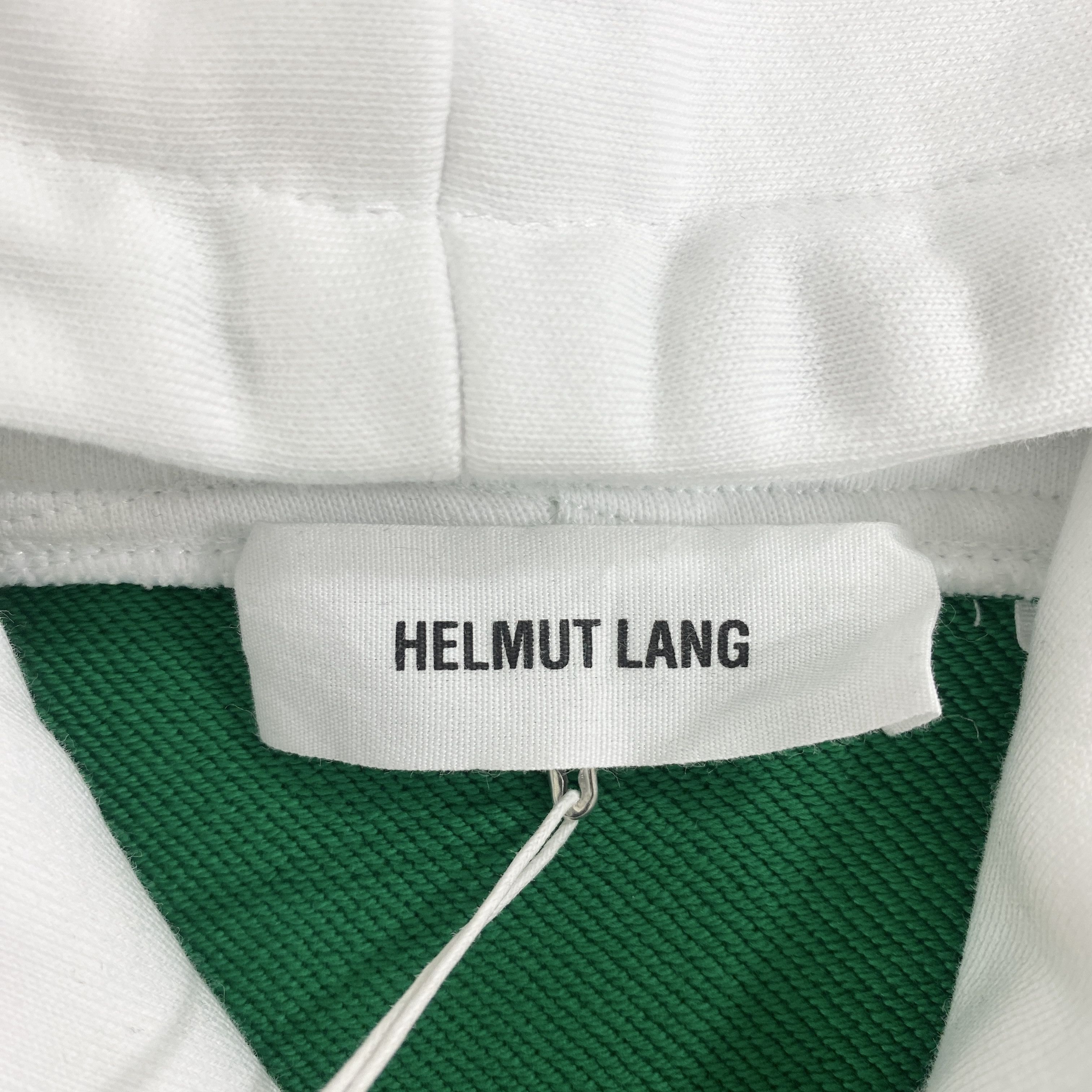 Helmut Lang Helmut Lang Tokyo Taxi Hoodie In Green & White RRP £250 Size US S / EU 44-46 / 1 - 10 Thumbnail