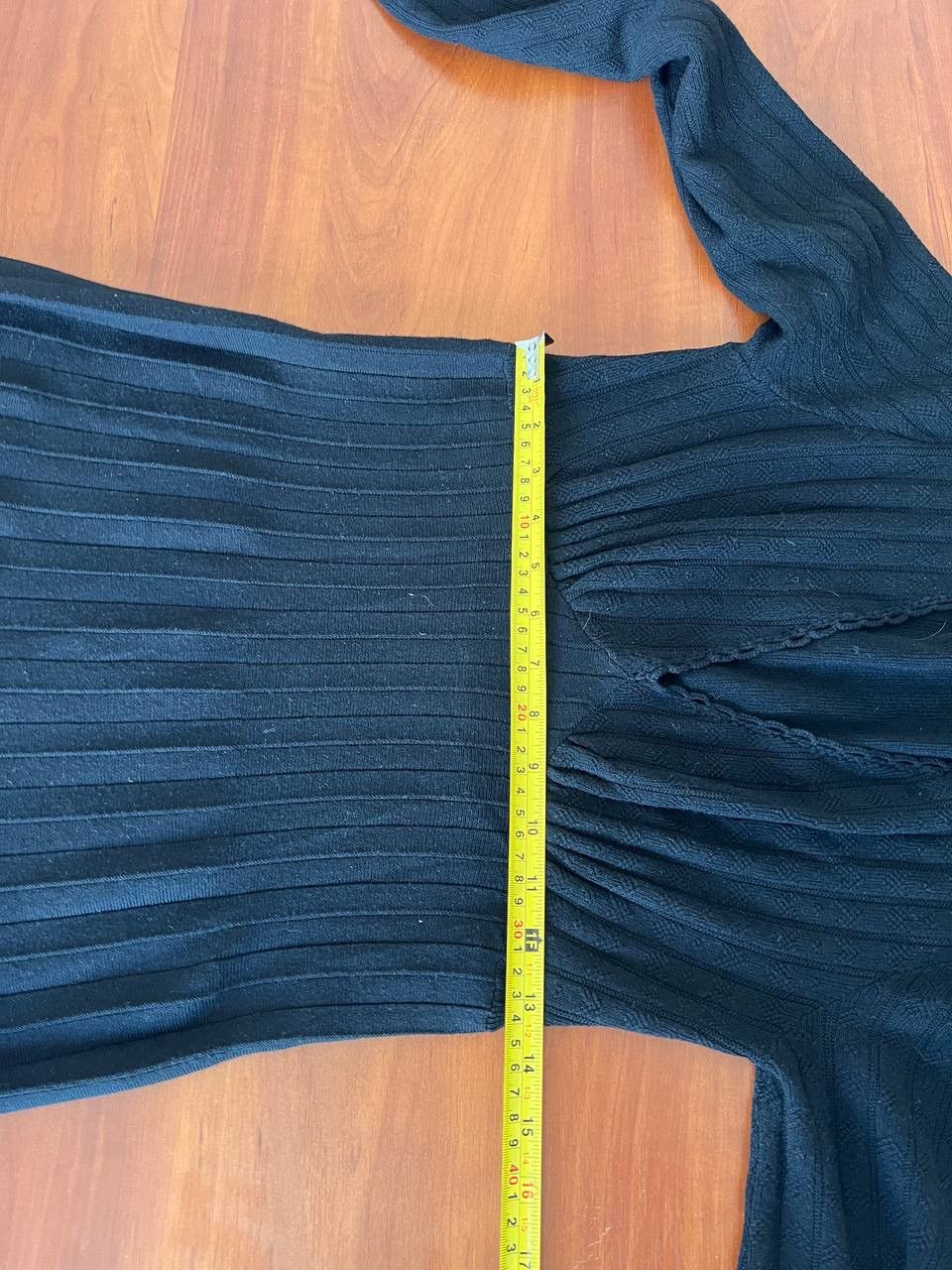 Sezane SEZANE PARIS RARE BLACK VISCOSE SOLID EVENING MID DRESS SZ L Size L / US 10 / IT 46 - 13 Thumbnail