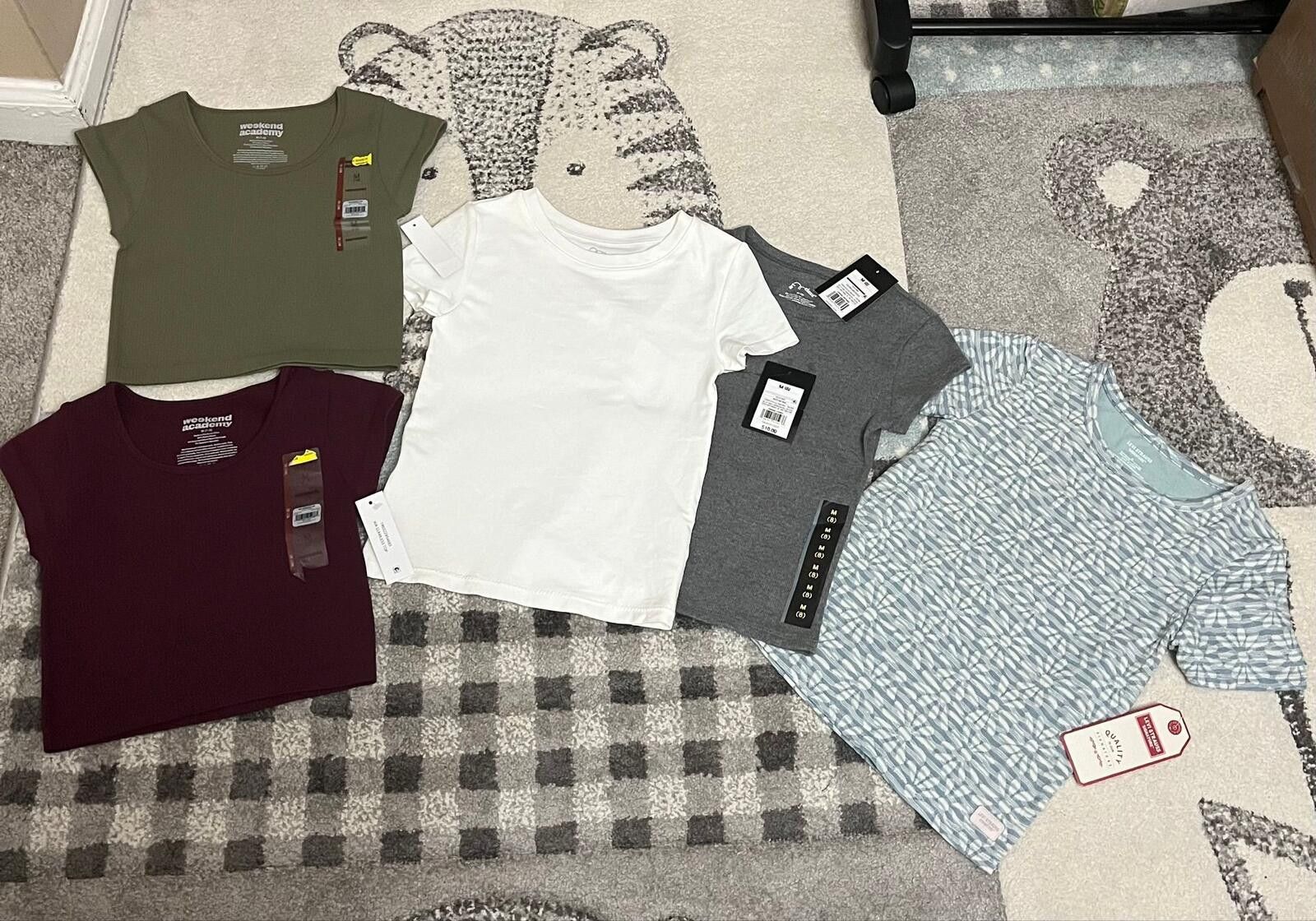 Other Girls Size 8 Shirt Bundle NWT Art Class Levi’s Reseller Lot Size ONE SIZE - 4 Thumbnail