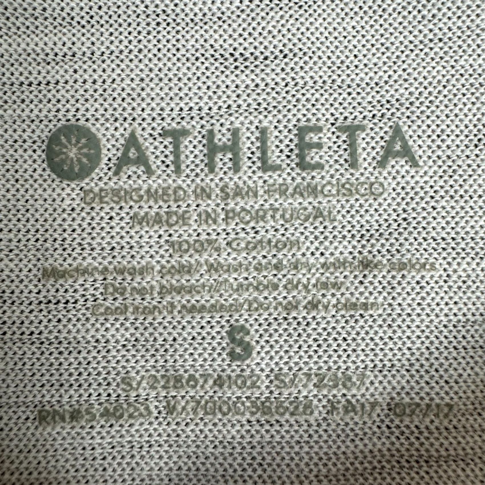 Athleta Athleta Tank Top Cotton Light Pink Womens S Tank Regular Sleeveless Size S / US 4 / IT 40 - 3 Thumbnail