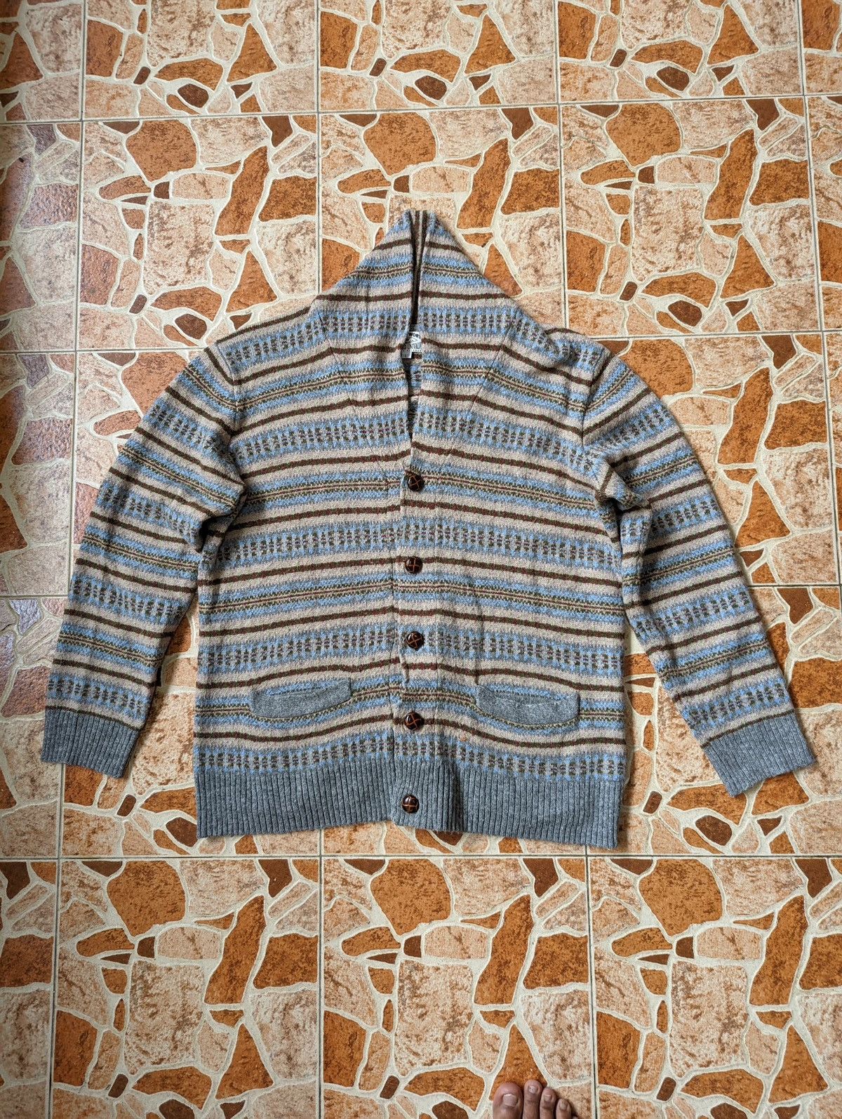 Japanese Brand Navajo Knitwear Laggard Univalve Size L / US 10 / IT 46 - 1 Thumbnail