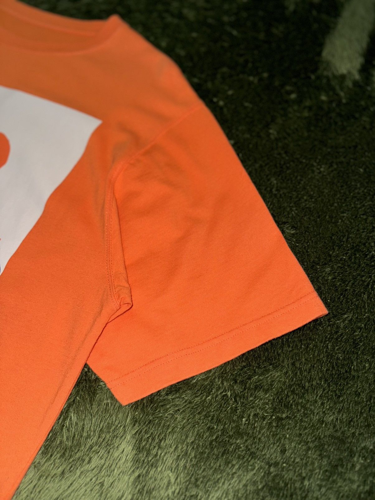 Heron Preston [M] Heron Preston “Martha” Graphic Loose Fit T-Shirt Orange Size US M / EU 48-50 / 2 - 5 Thumbnail