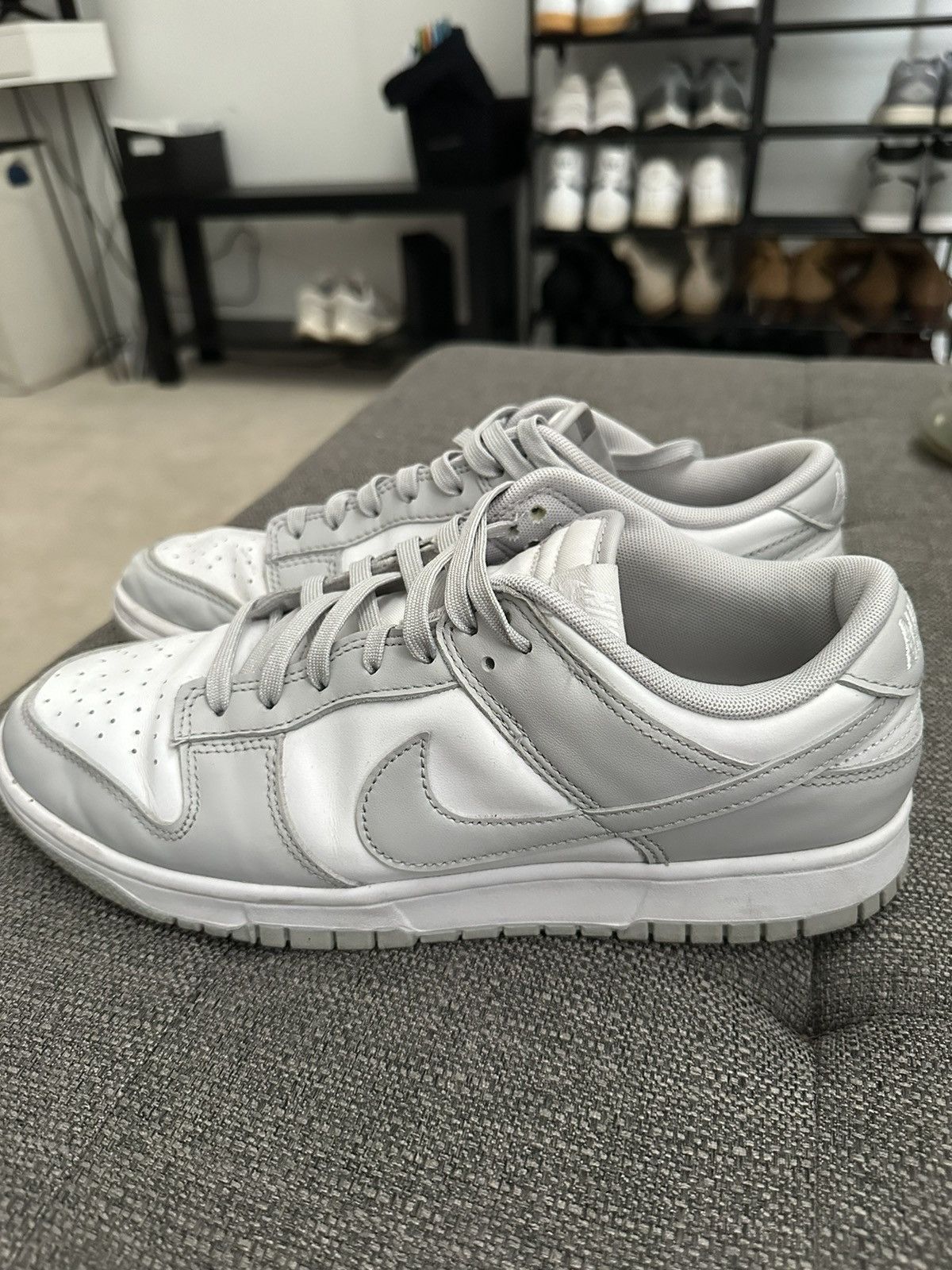 Nike Nike Dunk Low “Grey Fog” Size US 10 / EU 43 - 3 Thumbnail