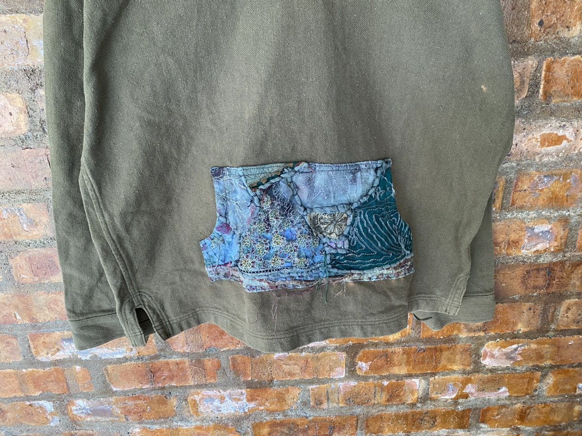 Japanese Brand Veronica Led Rechwe anorak herringbone canvas native hoodie Size US M / EU 48-50 / 2 - 4 Thumbnail