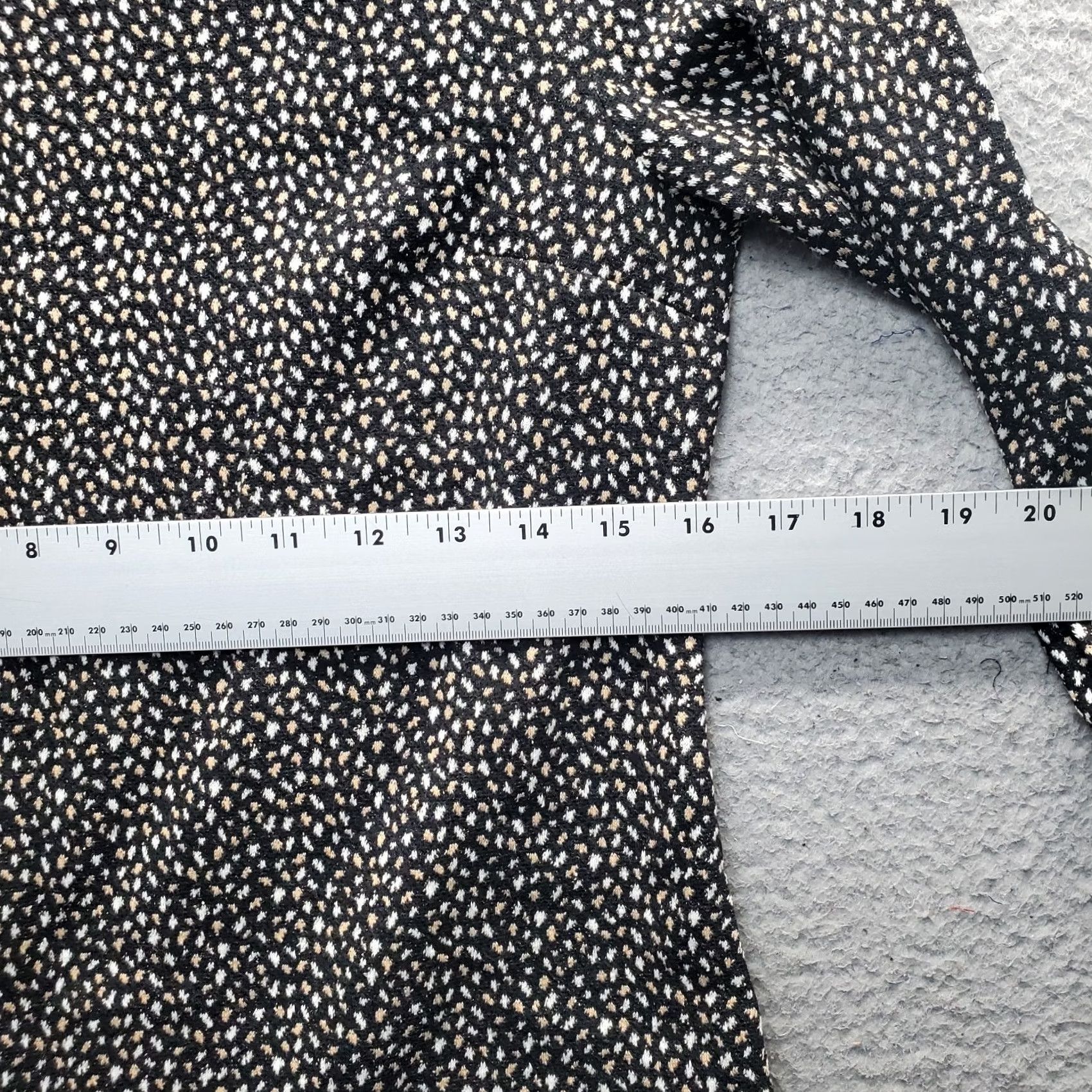 Talbots Talbots Blouse Womens Petite Small Multicolor Polka Dot Cotton Sailor Cuff Button Size S / US 4 / IT 40 - 4 Thumbnail