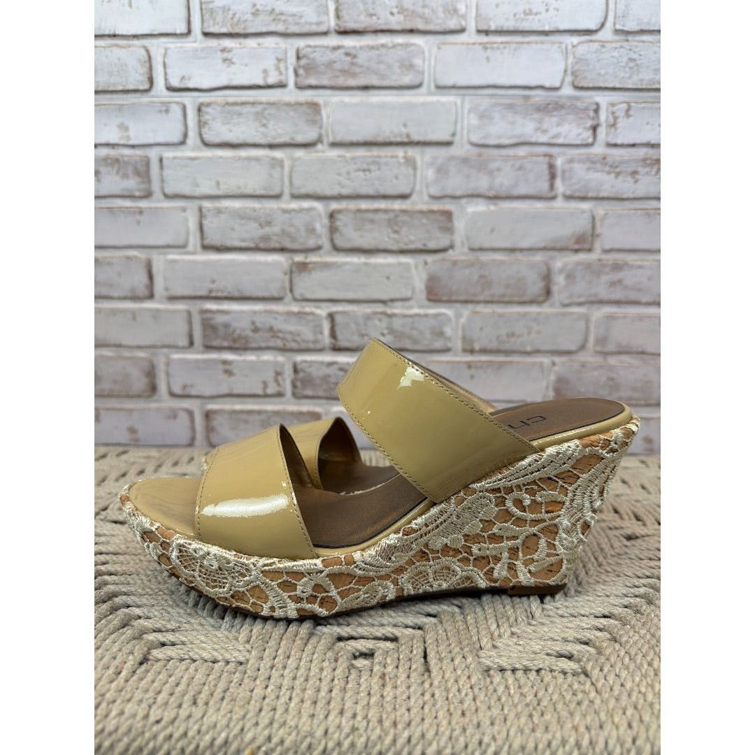Chicos Chicos Wedges, Beige, 8, Used - Excellent Size US 8 / IT 38 - 5 Thumbnail