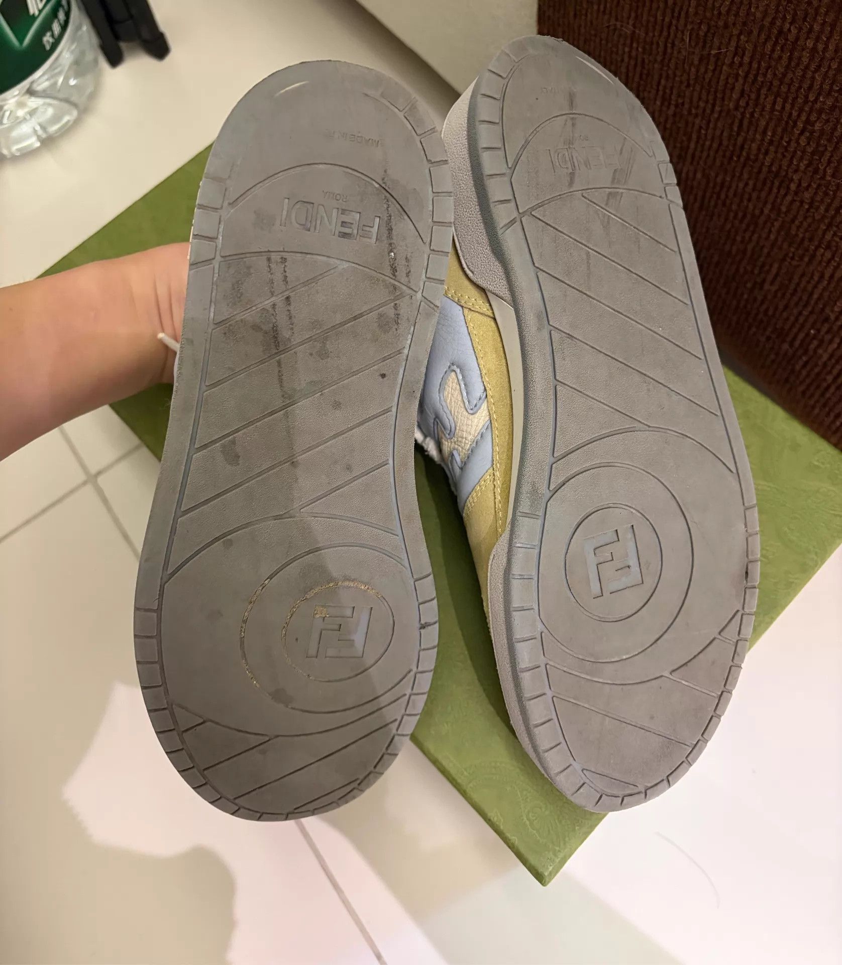 Fendi Fendi Match Ice Cream Splice Cracker Sneakers EU38 Size US 7.5 / IT 37.5 - 5 Thumbnail