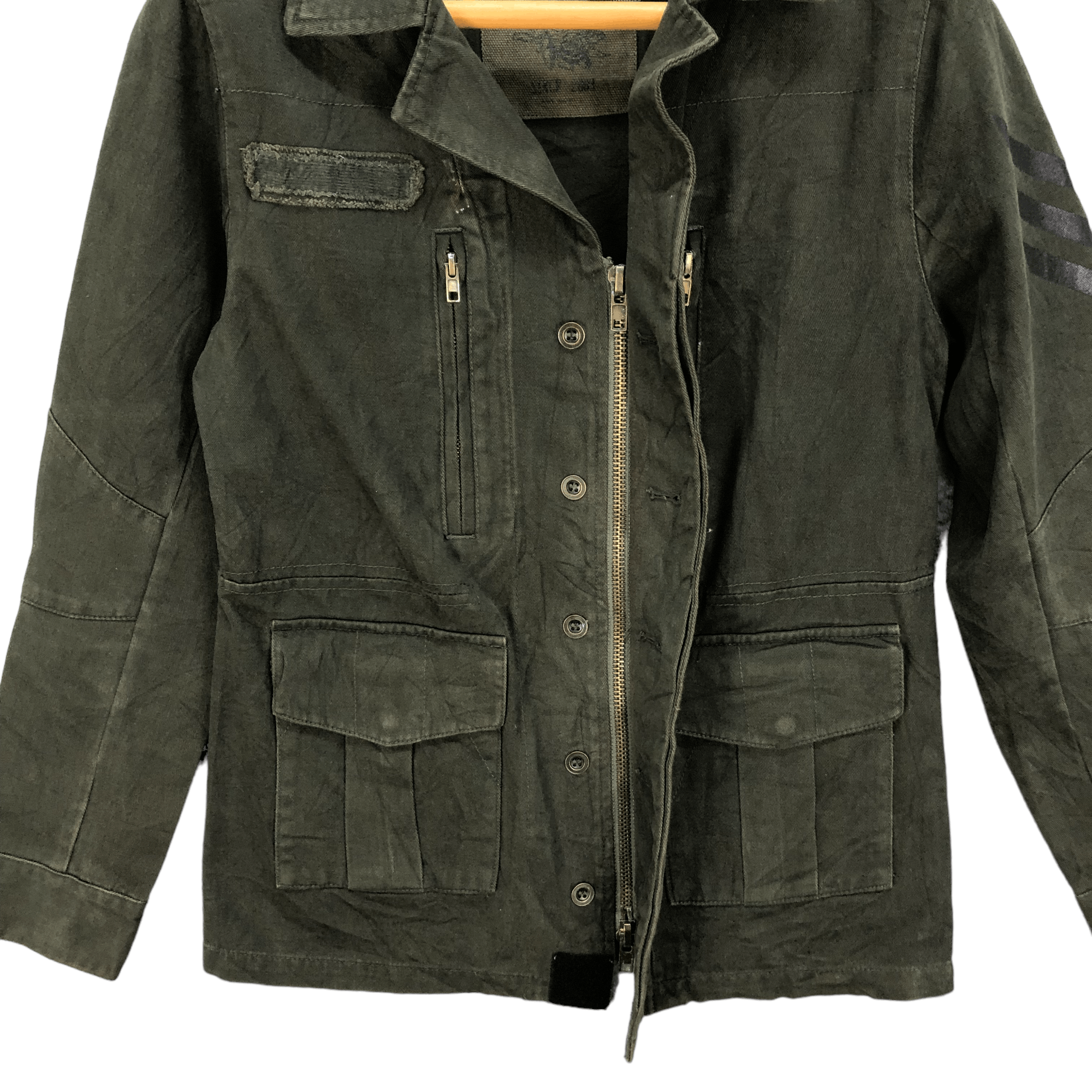 Other MILITARY CATS BARAK ARMY STYLE CHORE JACKET #5304-183 Size US S / EU 44-46 / 1 - 7 Thumbnail