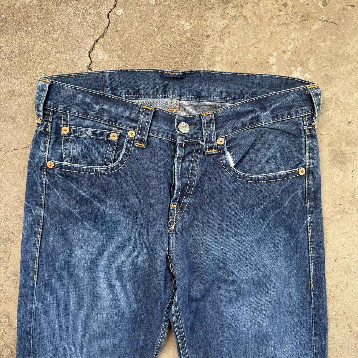 Levi's Levi’s vintage deep stitch 901 Wash Denim Size US 33 - 3 Thumbnail