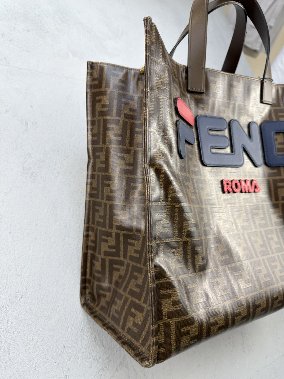 Fendi Fendi Roma Zucca Shopping Tote – 2018 – Full Set Size ONE SIZE - 4 Thumbnail
