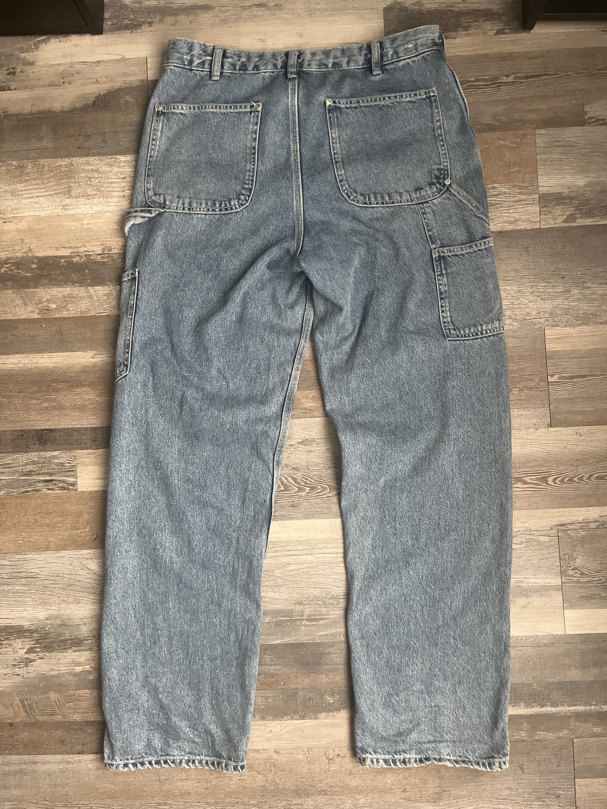 Zara VINTAGE BAGGY ZARA CARPENTER JEANS | Grailed