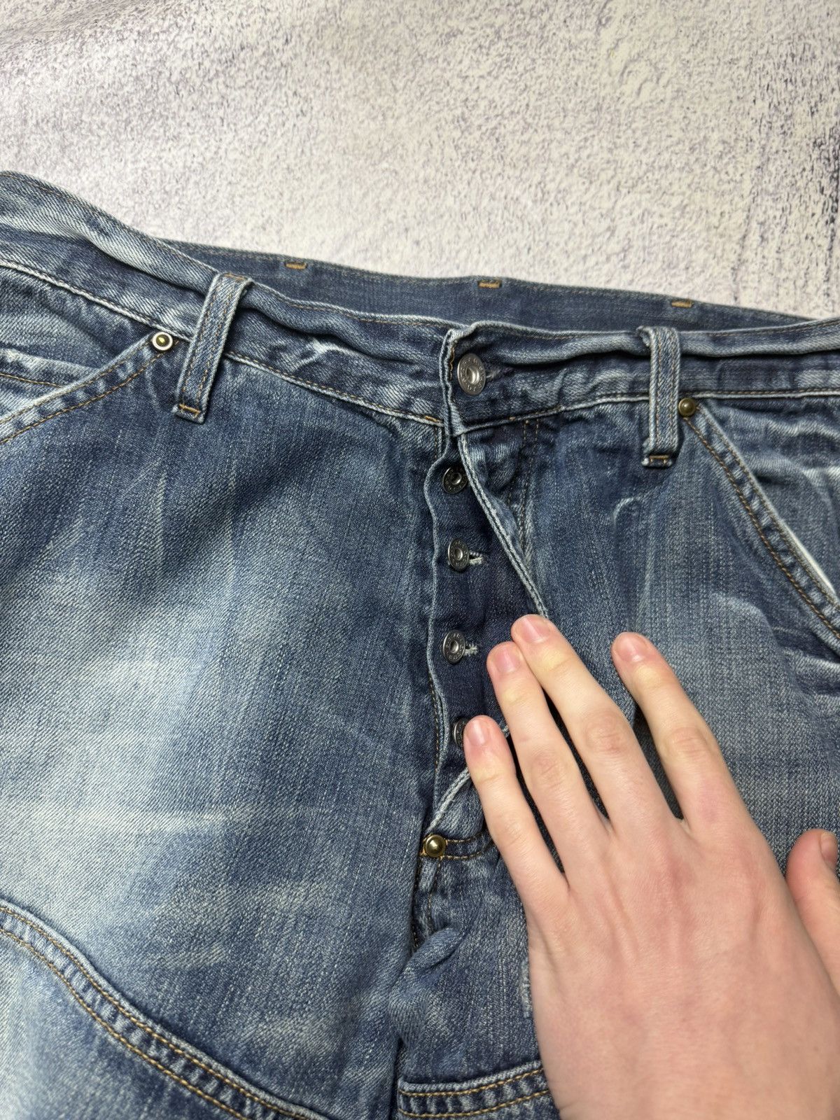 G-Star Vintage G Star Raw Denim Streetwear Jeans Japanese Y2K 34 Size US 34 / EU 50 - 15 Thumbnail