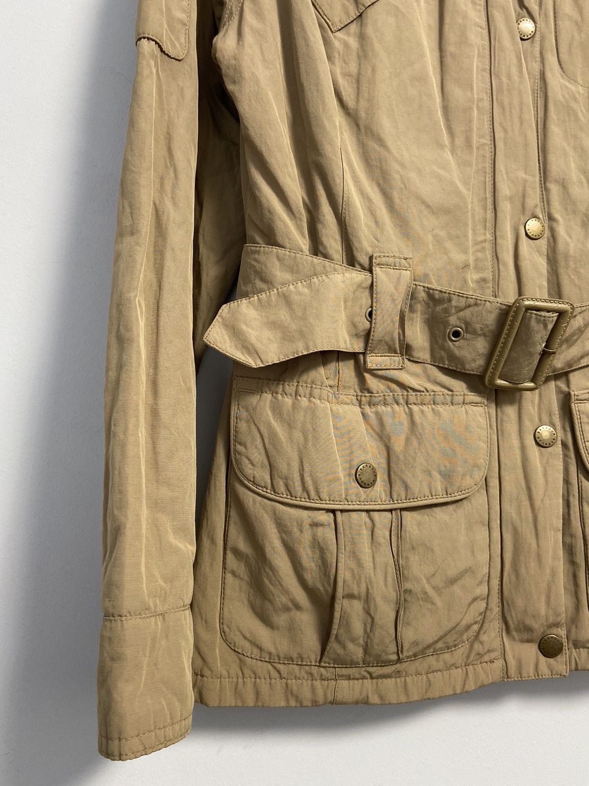 Barbour Barbour Ladies Steel Amelia Classic Field Jacket Size M / US 6-8 / IT 42-44 - 7 Thumbnail
