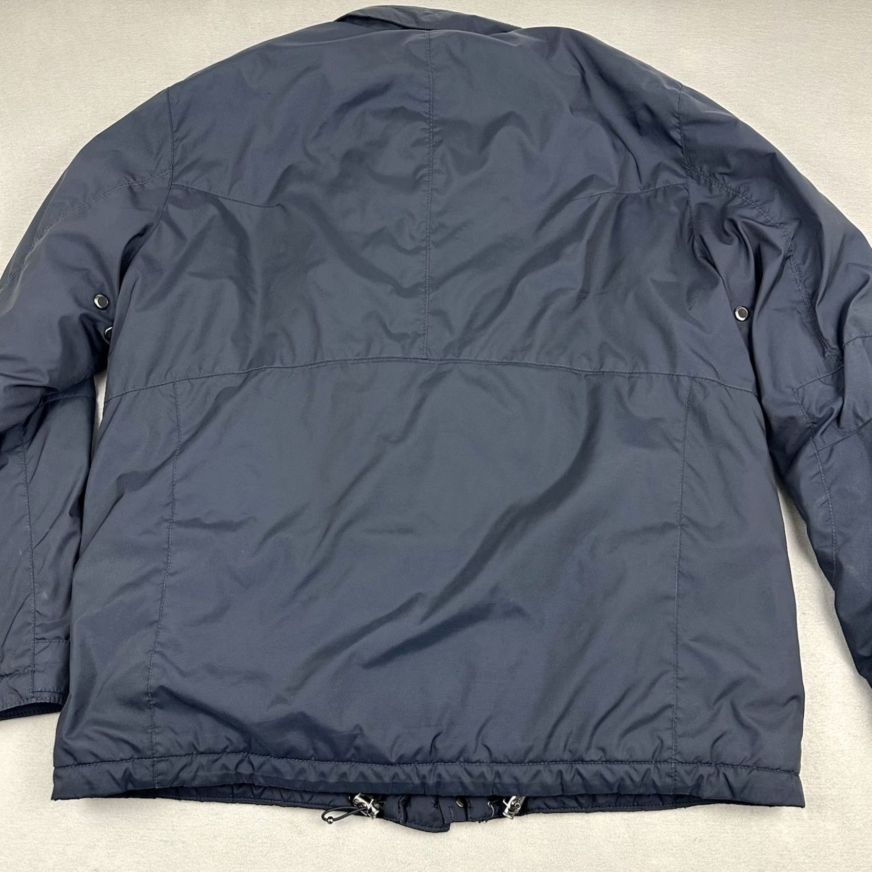 Polo Ralph Lauren VINTAGE Polo Ralph Lauren Coat Jacket Men Large Blue Windbreaker Hooded Full Zip Pockets Logo Casual Outdoor Winter Fall Spring L Mens Size US L / EU 52-54 / 3 - 6 Thumbnail
