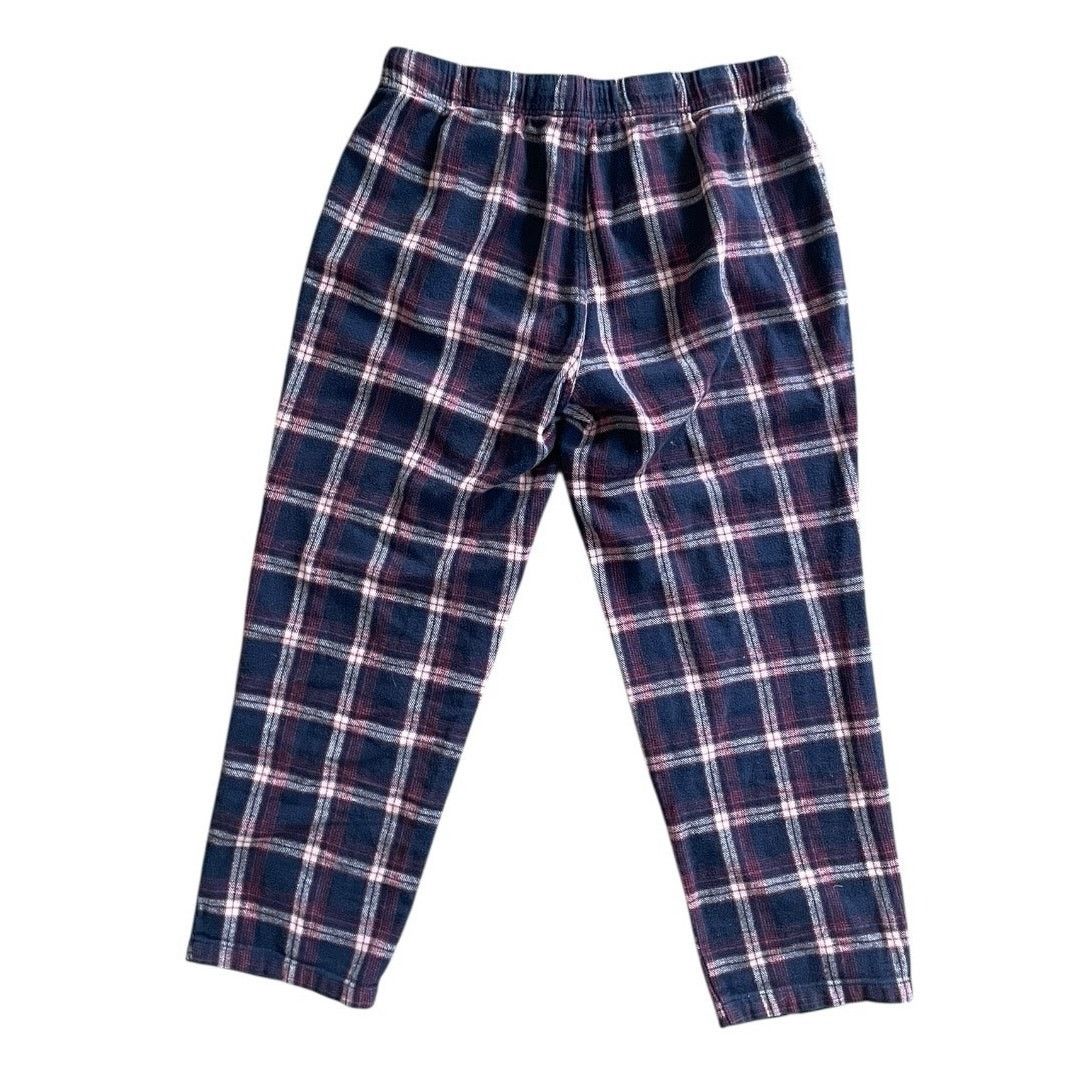 Nordstrom Nordstrom Mens Blue & Red Plaid Cotton Pajama Pants Size US 31 - 4 Thumbnail