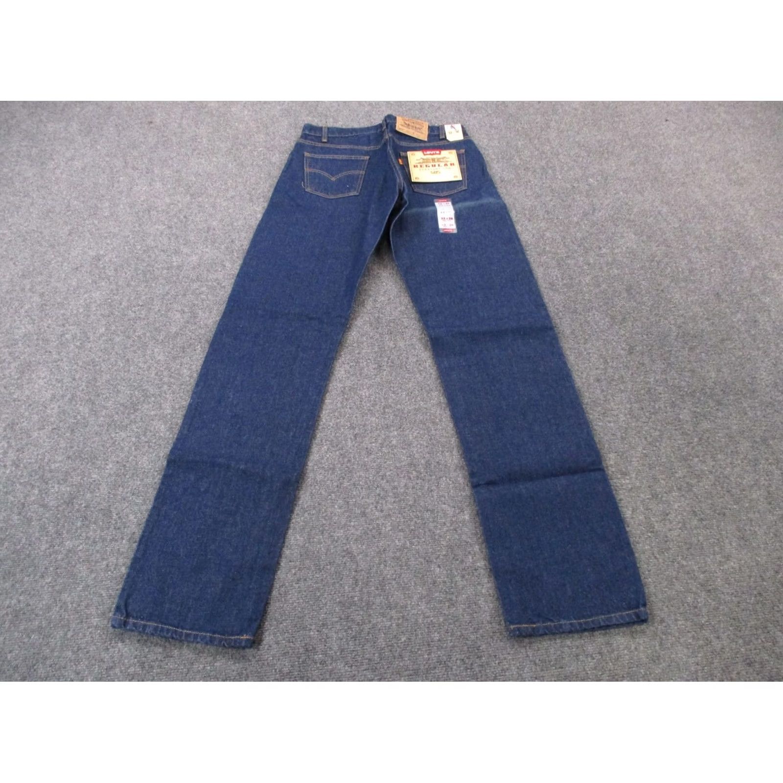 Levi's VINTAGE Levi's Jeans Mens Regular 33 36 Denim Straight 505 Orange Tab 90s Blue Jeans Mens Size US 32 / EU 48 - 2 Thumbnail