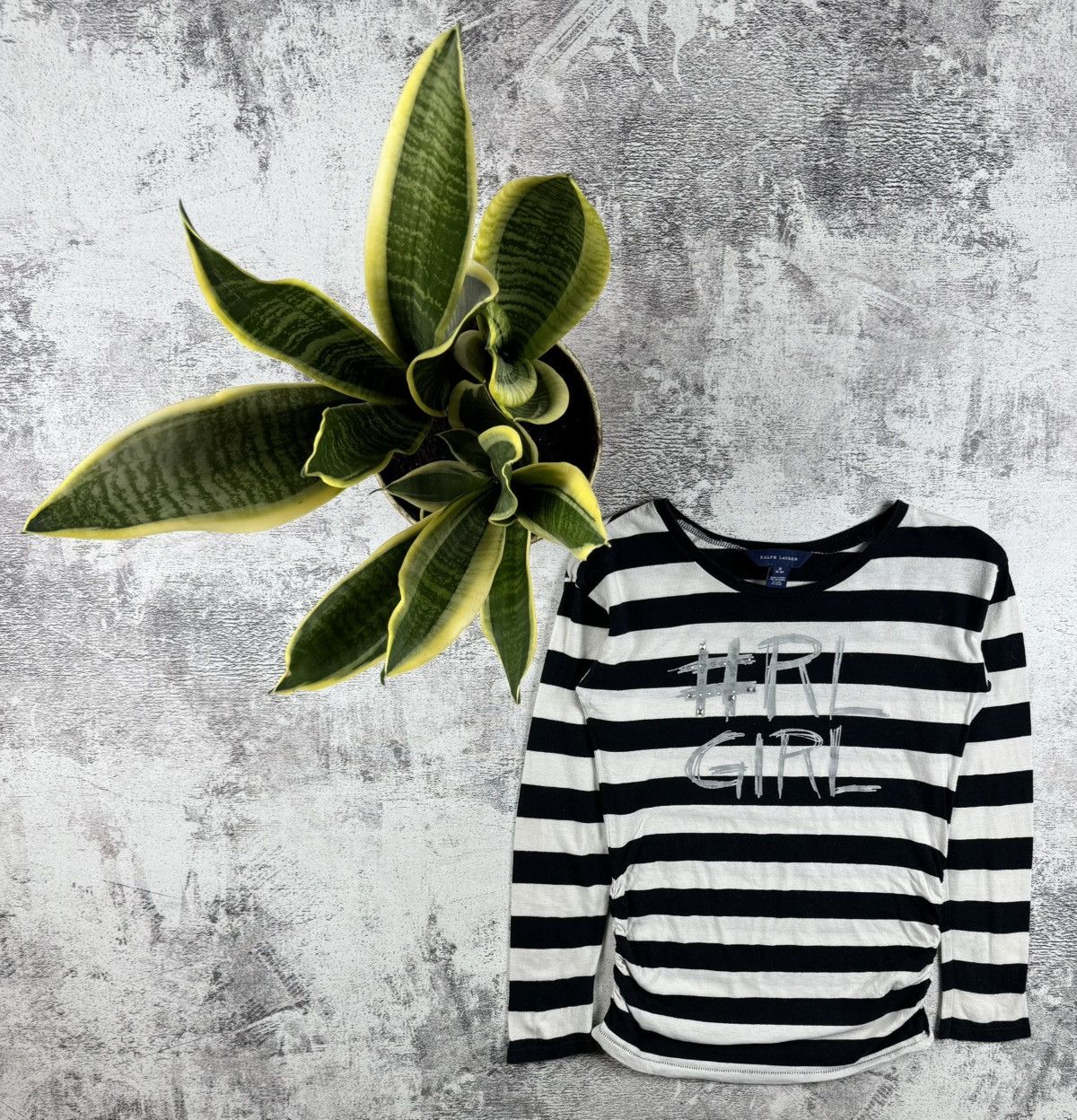 Ralph Lauren Polo Ralph Lauren Striped Longsleeve Pullover Sweatshirt Size S / US 4 / IT 40 - 1 Thumbnail
